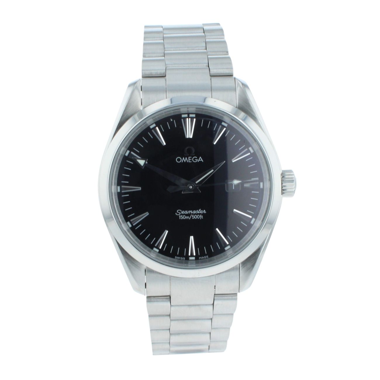 Omega Seamaster Aqua Terra Pre Owned Watch Ref 25175000