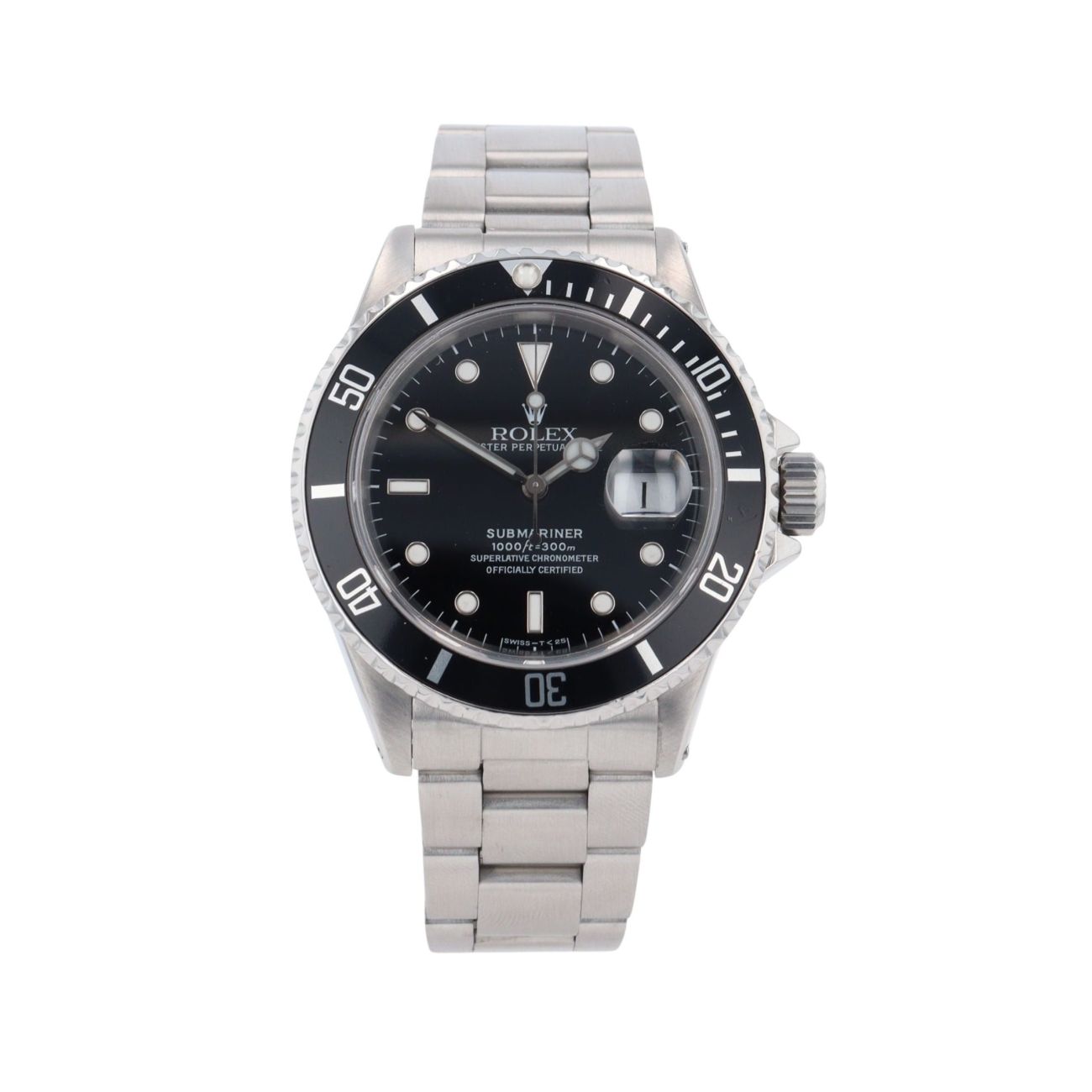Rolex Submariner Pre Owned Watch Ref 16610