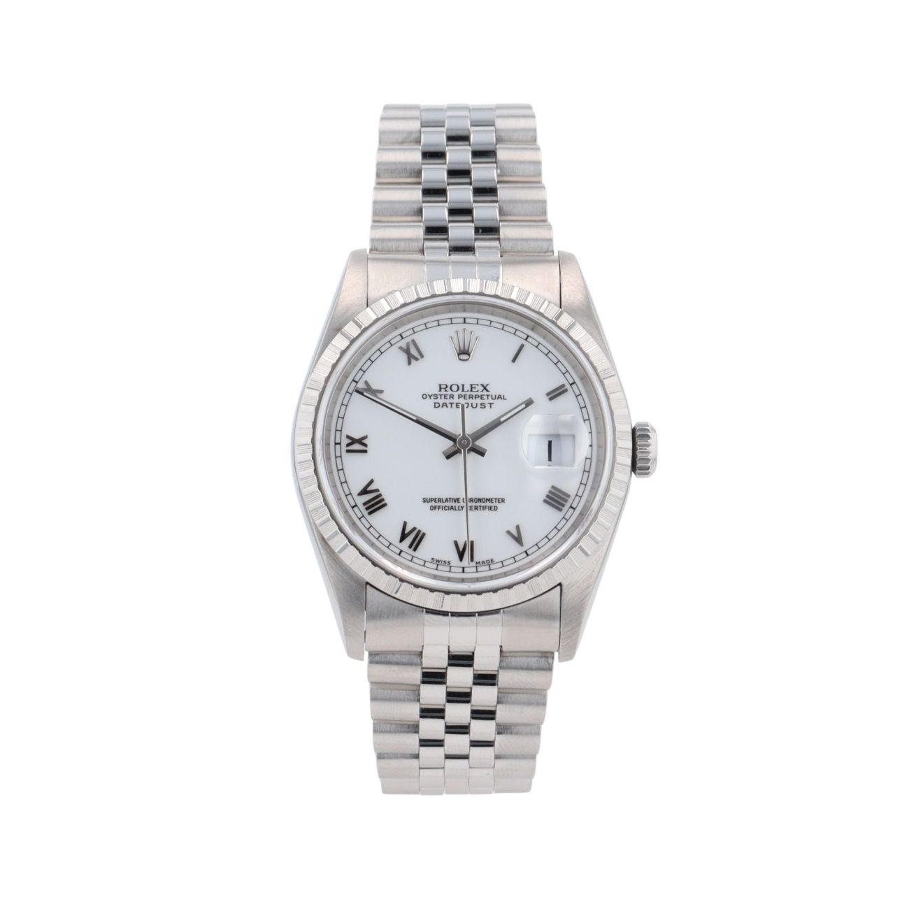Rolex Datejust Pre Owned Watch Ref 16220