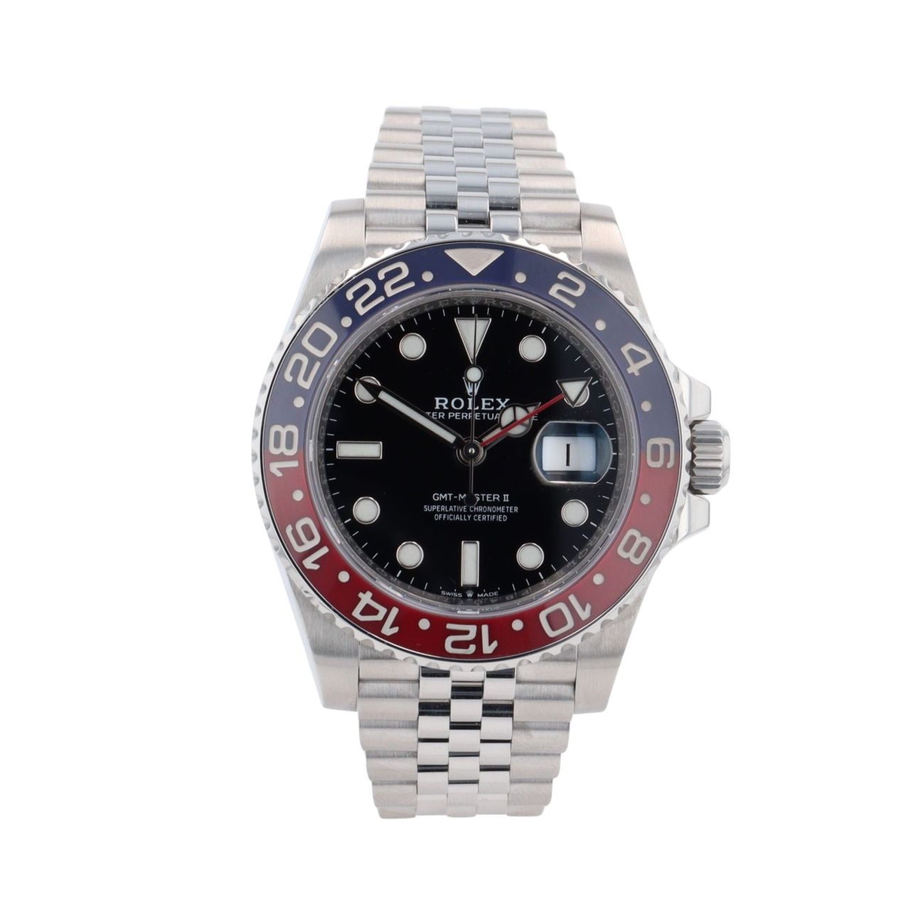 Rolex GMT Master II Pre Owned Watch Ref 126710BLRO
