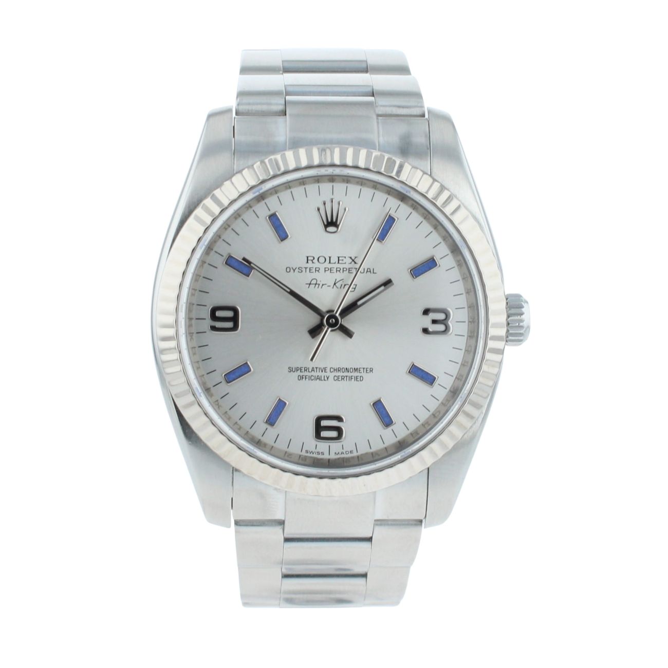 Rolex Air-King Pre Owned Watch Ref 114234