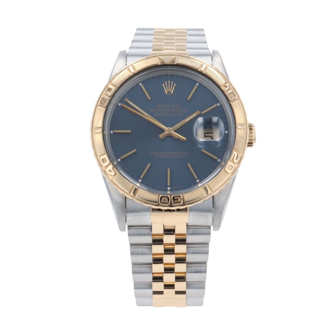 Rolex Datejust Turn-O-Graph Pre Owned Watch Ref 16263