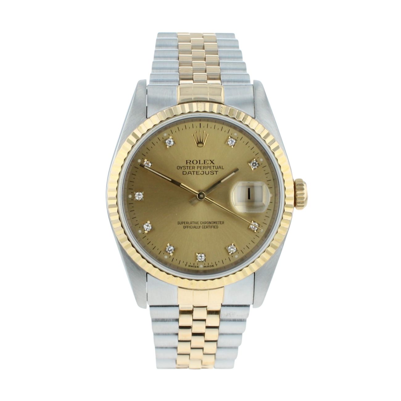 Rolex Datejust Pre Owned Watch Ref 16233