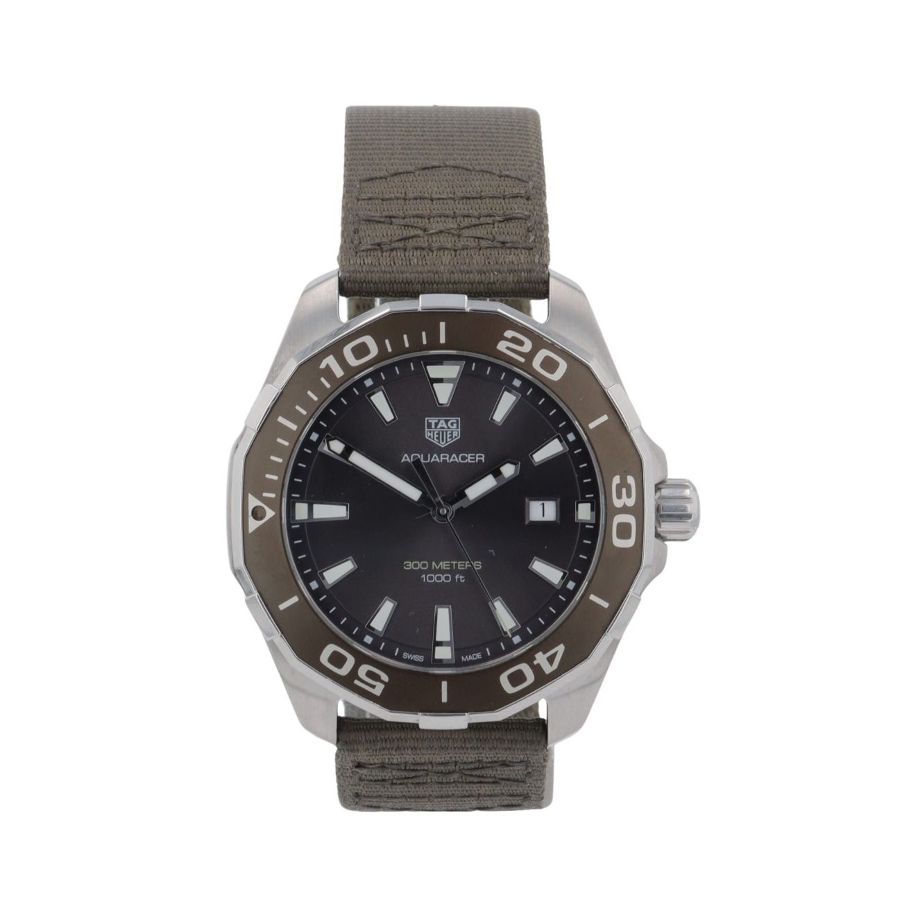 Tag Heuer Aquaracer Pre Owned Watch Ref WAY101L