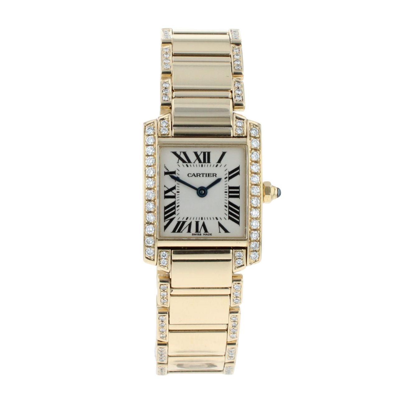 Cartier Custom Tank Pre Owned Watch Ref 2385 (W50002NZ)