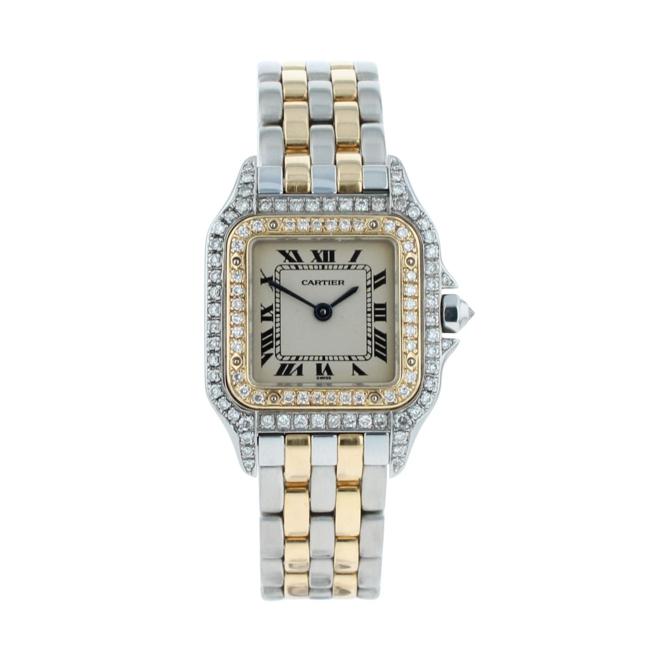 Cartier Custom Panthere Pre Owned Watch Ref 1120