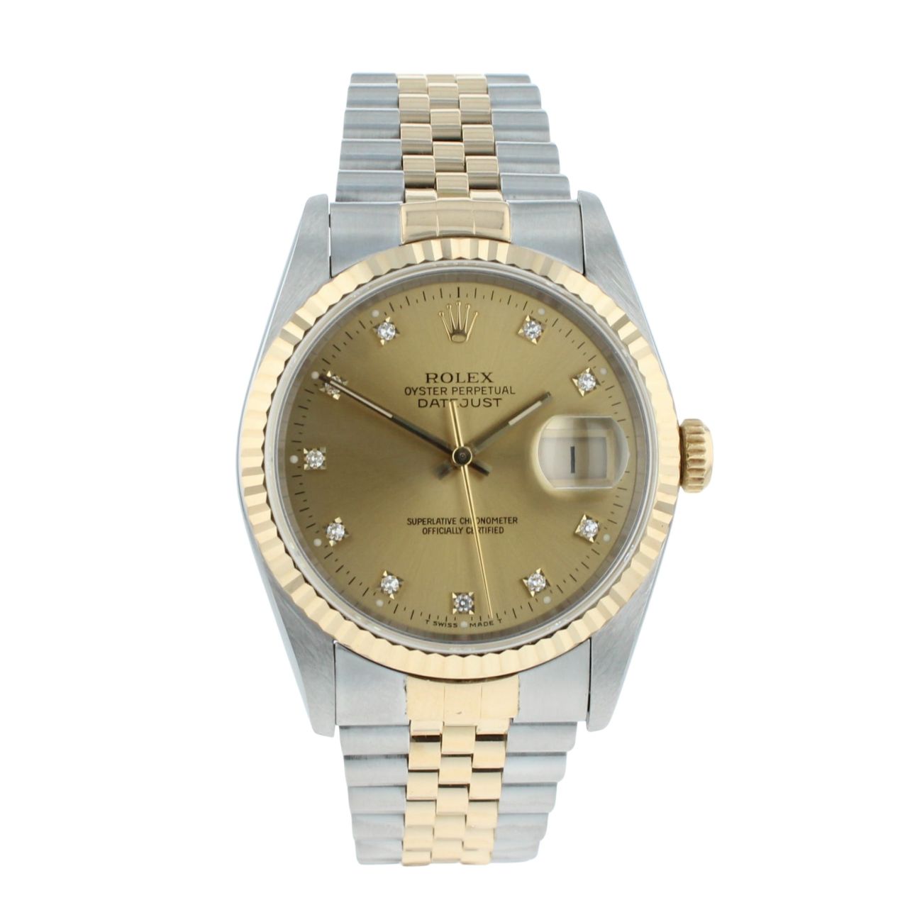 Rolex Datejust Pre Owned Watch Ref 16233