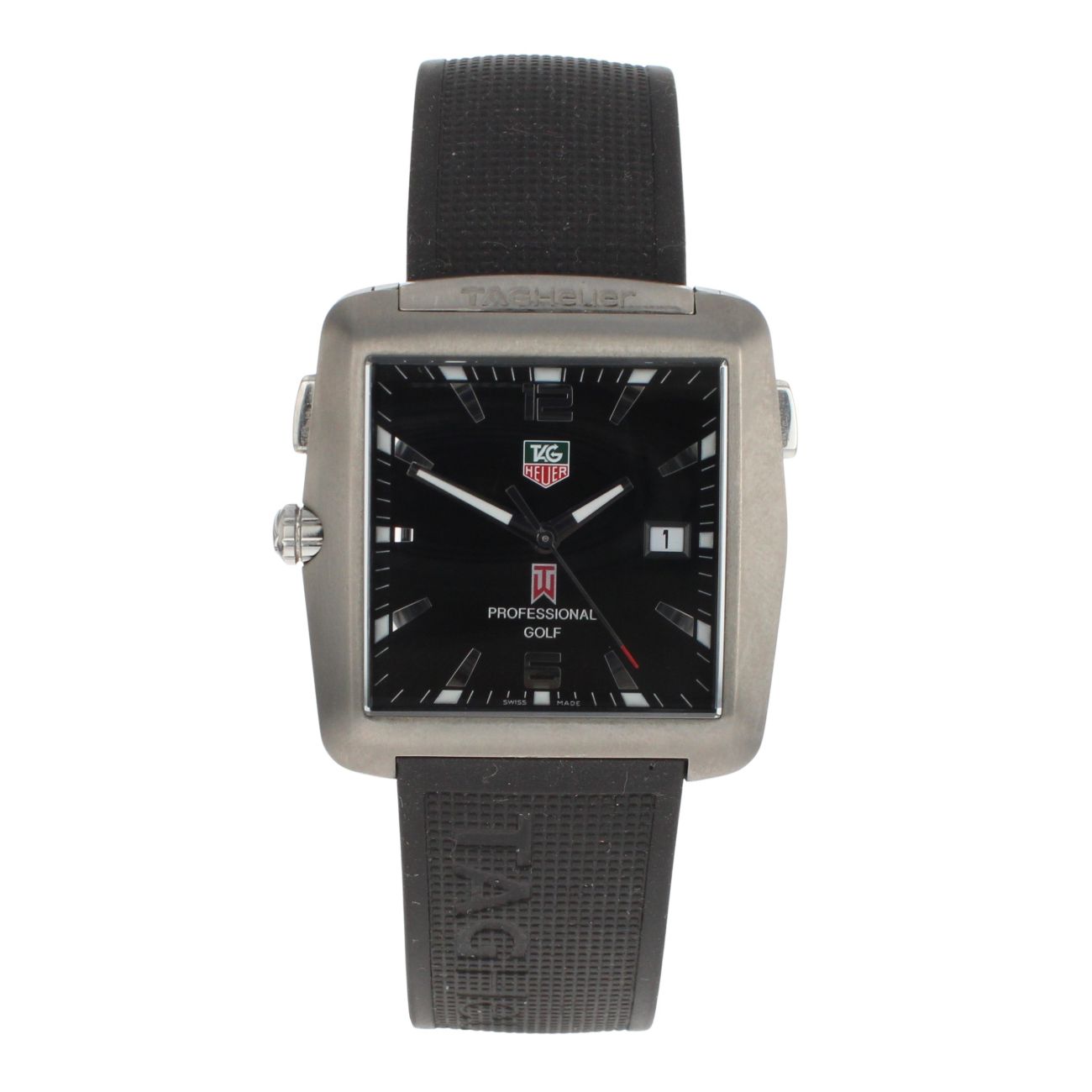 Tag Heuer Professional Tiger Woods Pre Owned Watch Ref WAE1110
