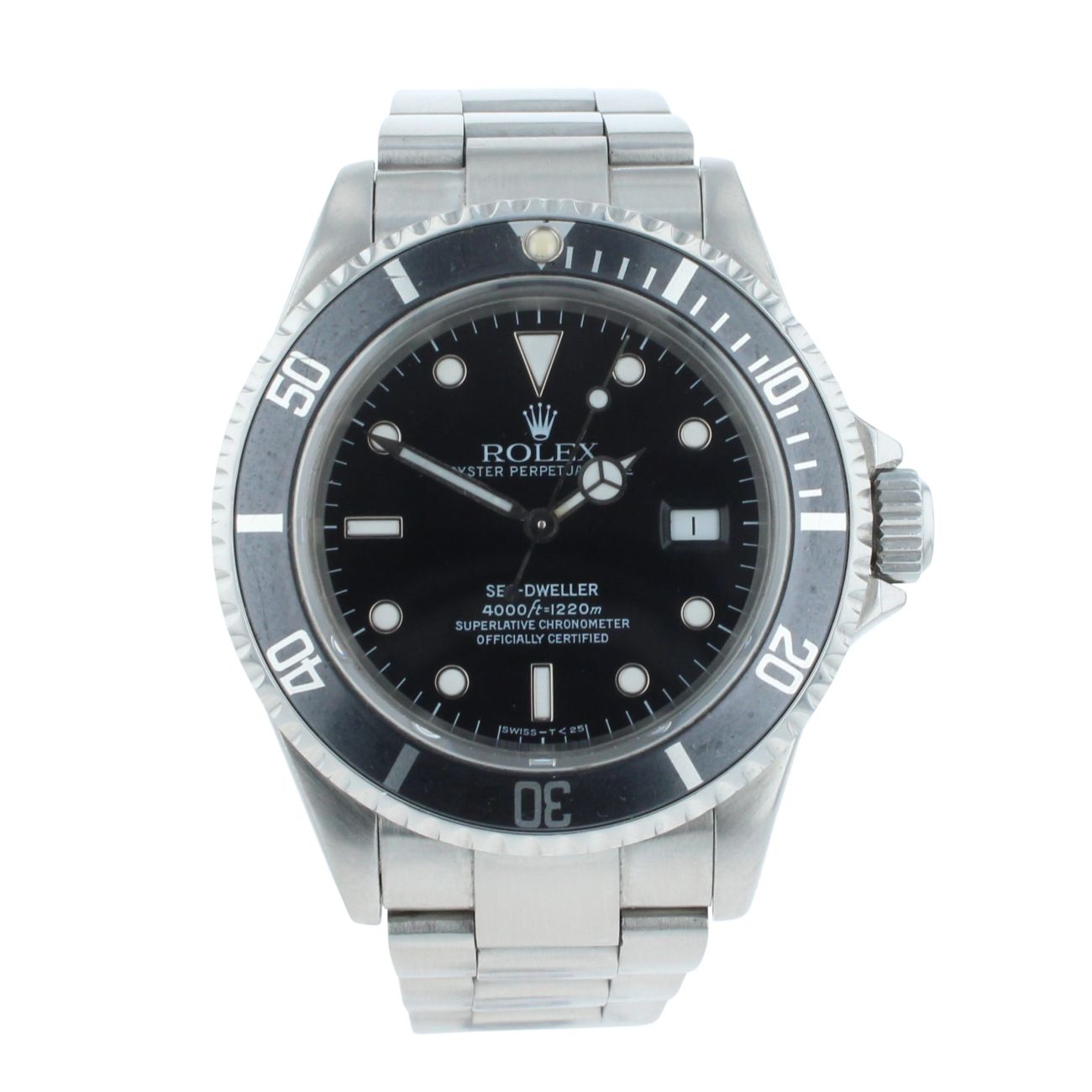 Rolex Sea Dweller Pre Owned Watch Ref 16600
