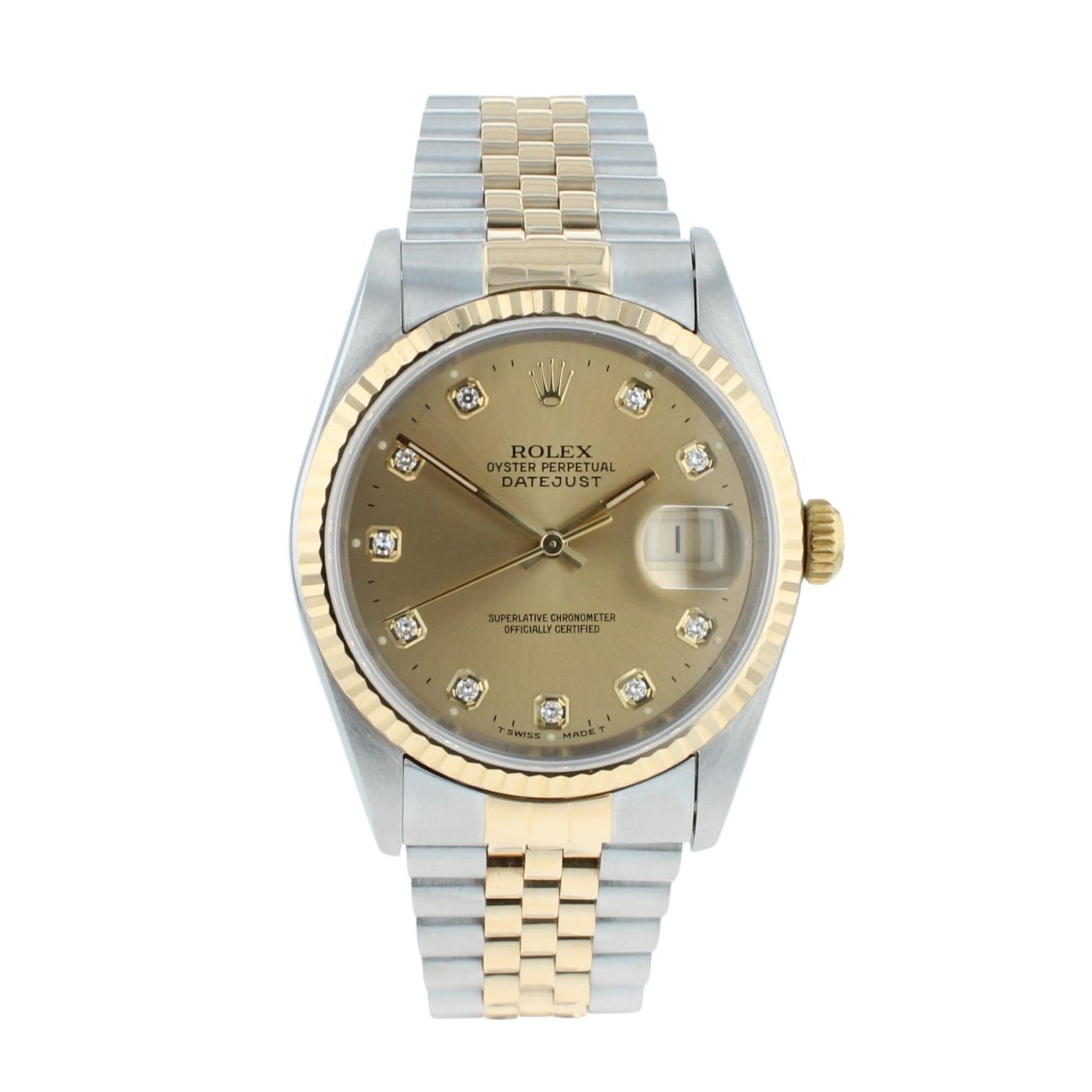 Rolex Datejust Pre Owned Watch Ref 16233