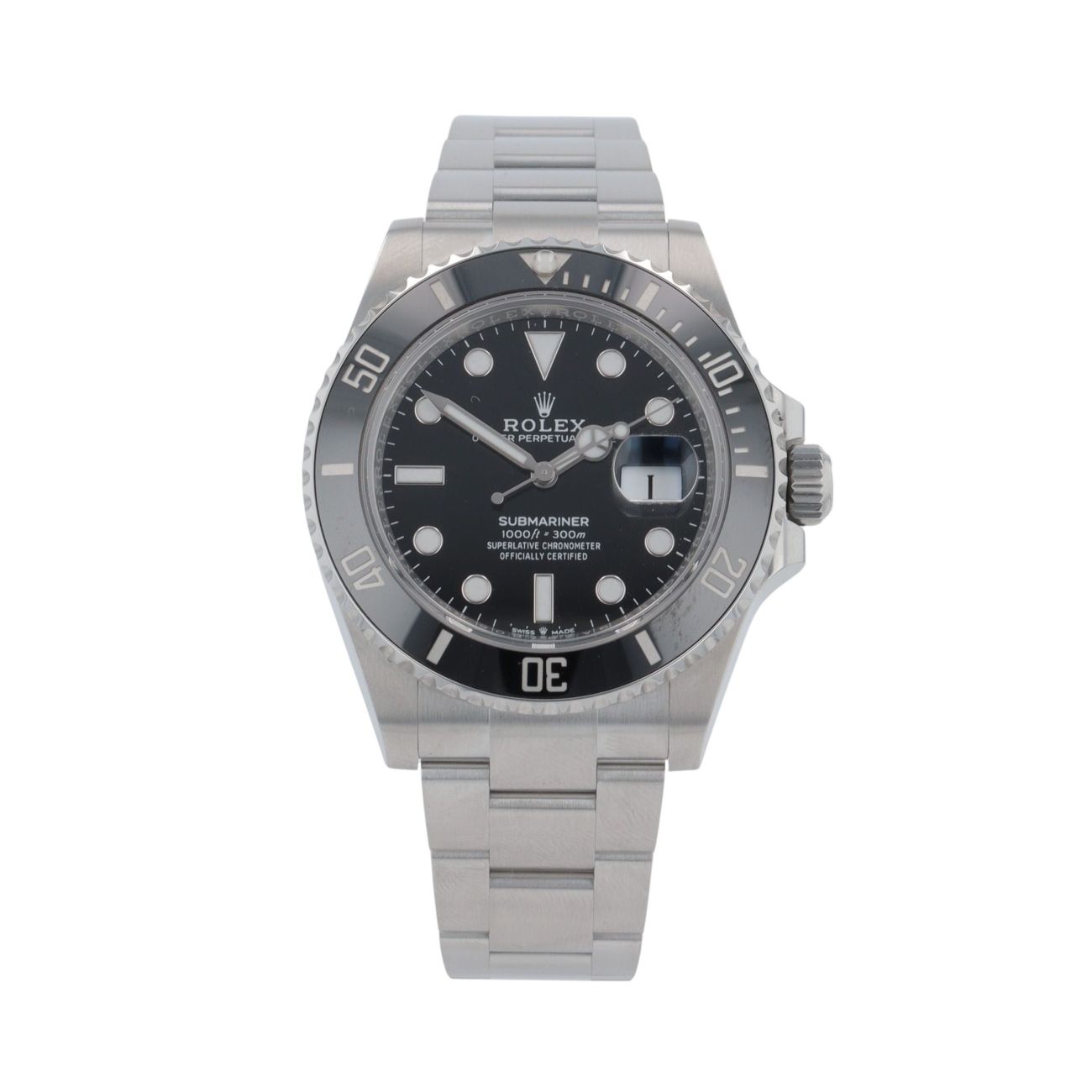 Rolex Submariner Pre Owned Watch Ref 126610LN
