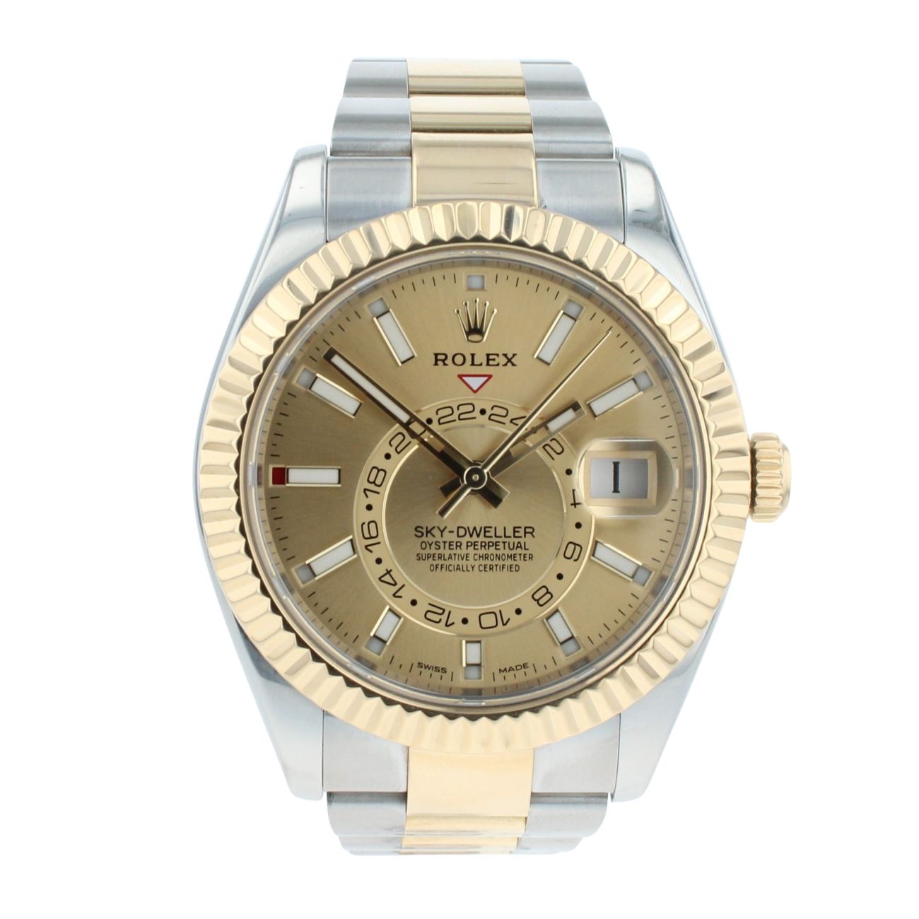 Rolex Sky Dweller Pre Owned Watch Ref 326933
