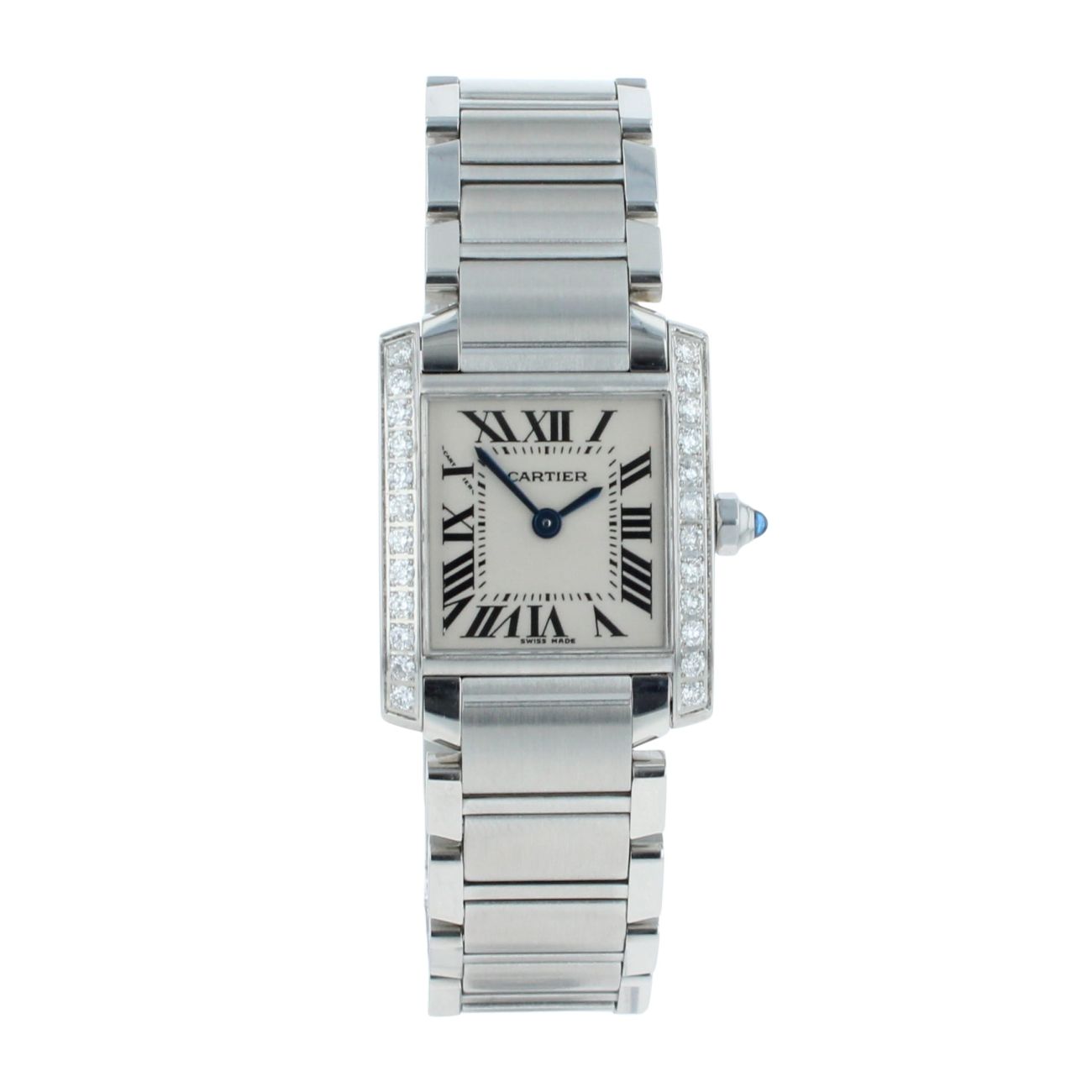 Cartier Custom Tank Pre Owned Watch Ref 2384 (W51008Q3)