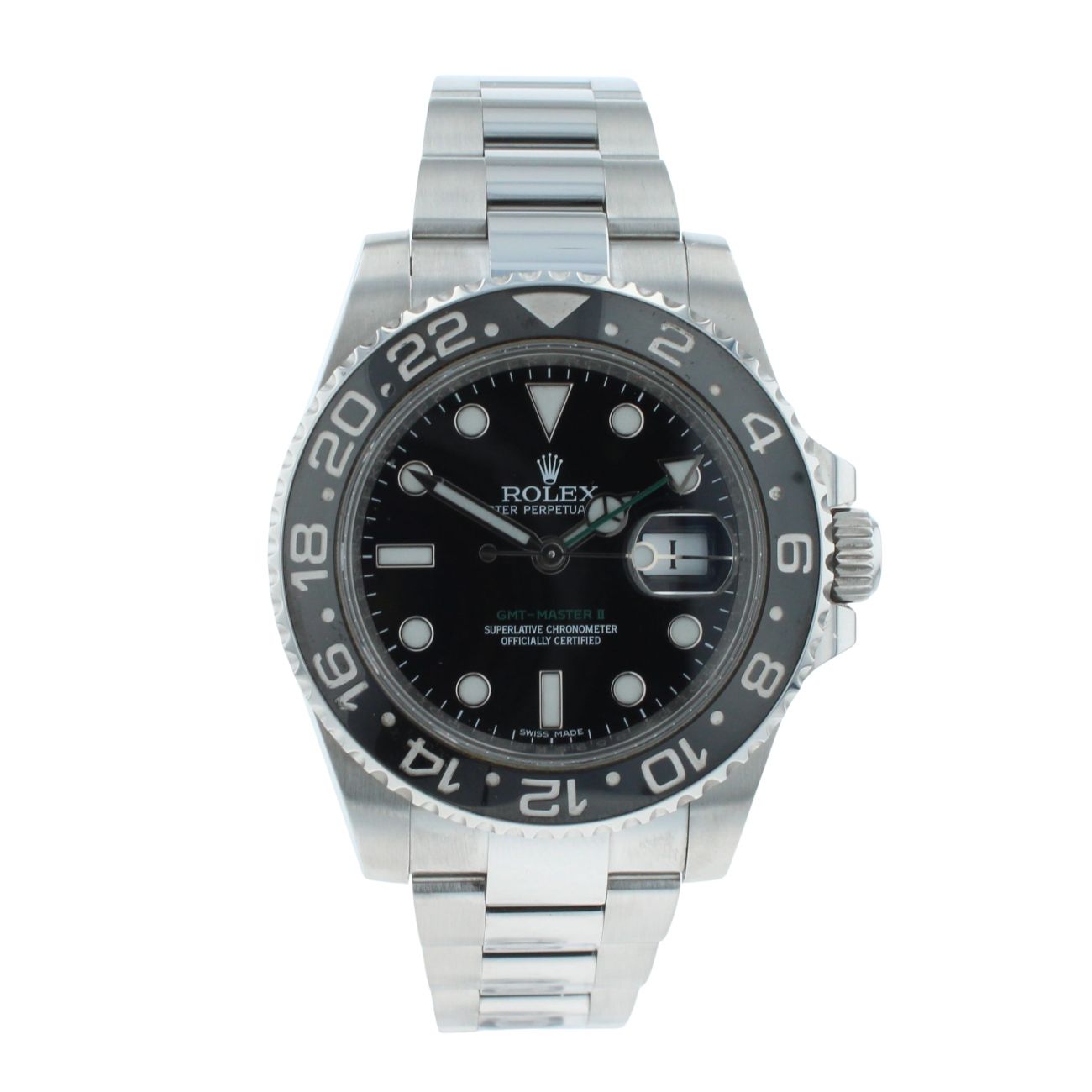 Rolex GMT Master II Pre Owned Watch Ref 116710LN