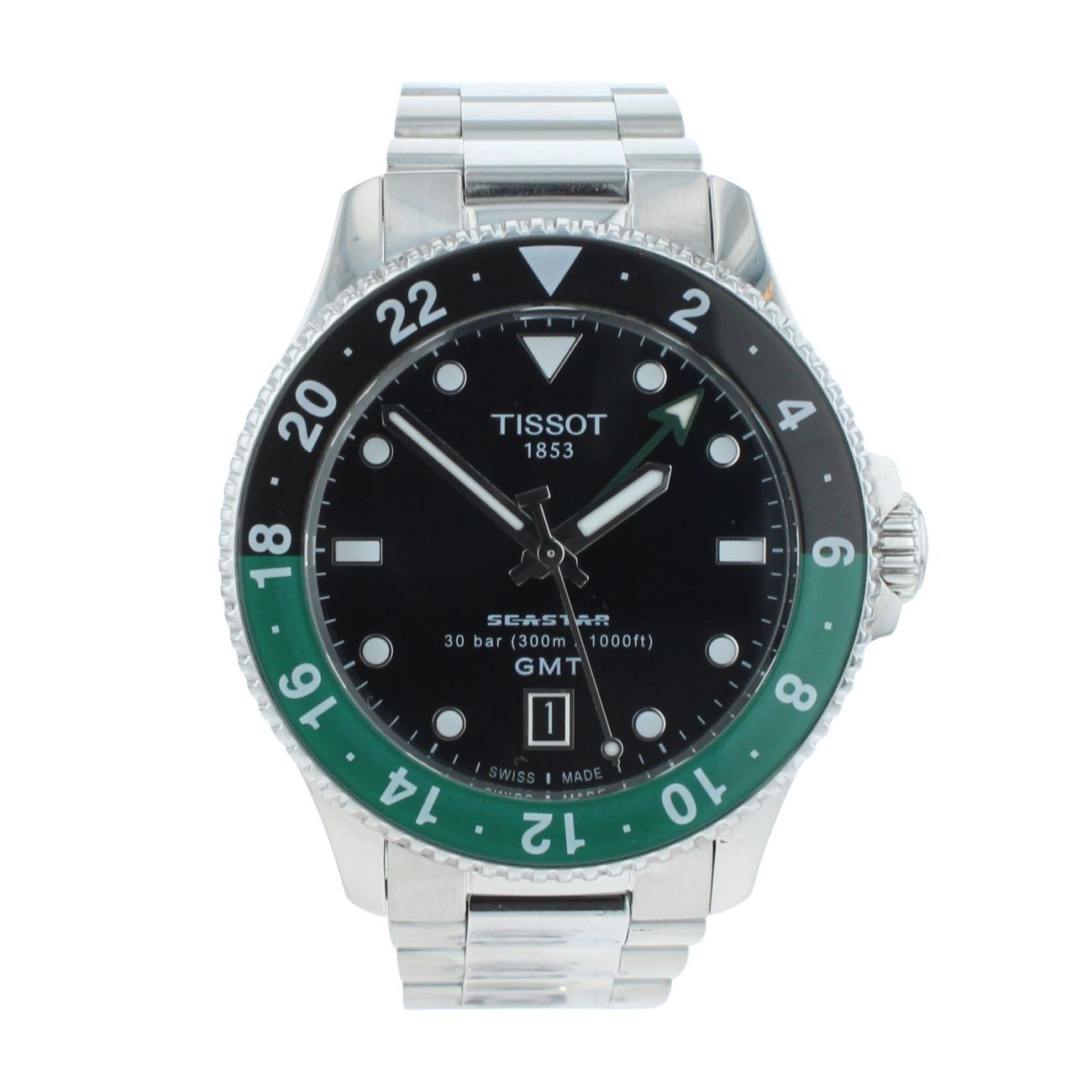 Tissot Seastar GMT Pre Owned Watch Ref T120852A