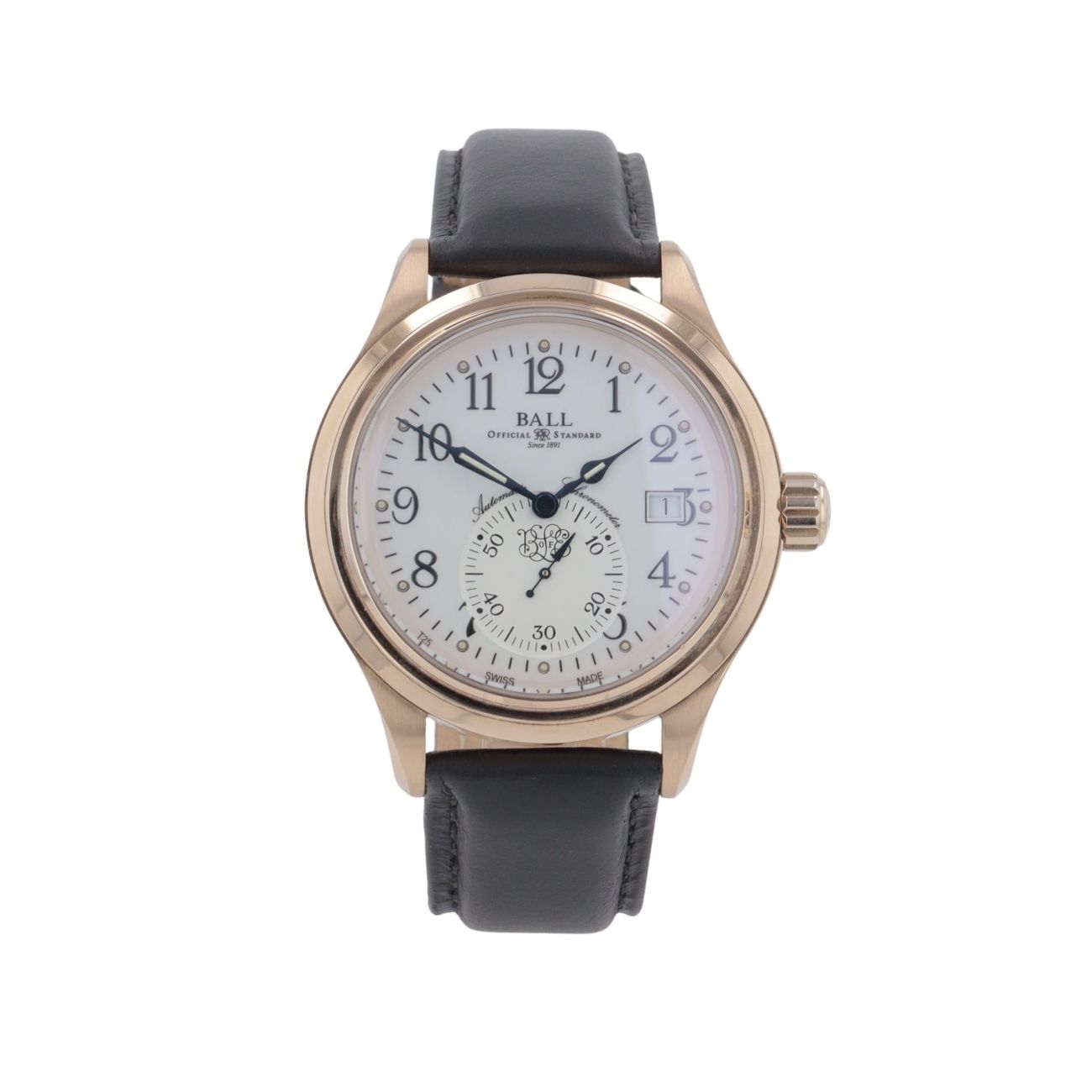 Ball Trainmaster Standard Time Pre Owned Watch Ref NM1052D
