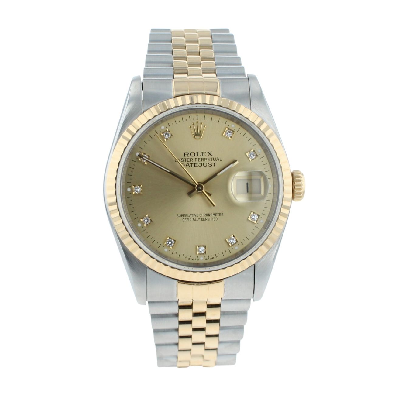 Rolex Datejust Pre Owned Watch Ref 16233