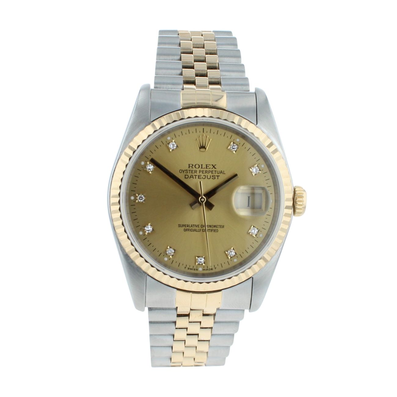 Rolex Datejust Pre Owned Watch Ref 16233