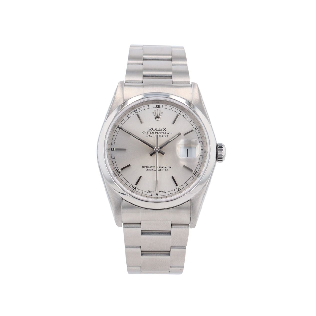 Rolex Datejust Pre Owned Watch Ref 16200