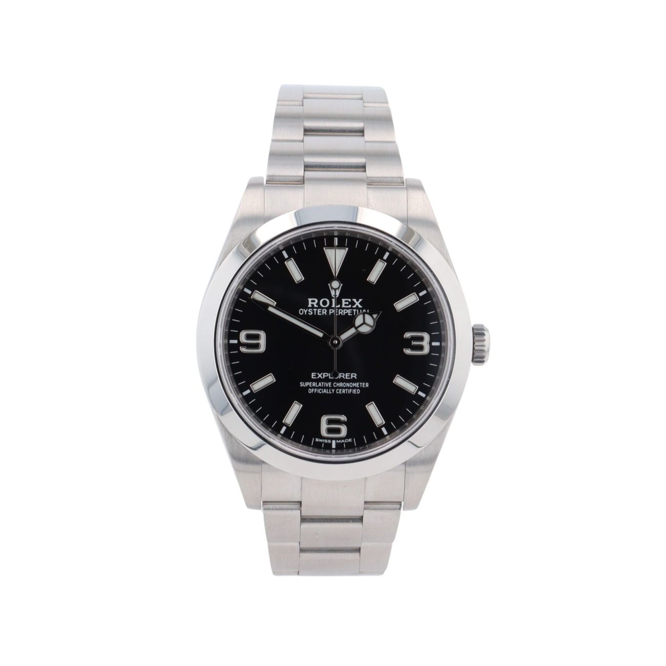 Rolex Explorer Pre Owned Watch Ref 214270