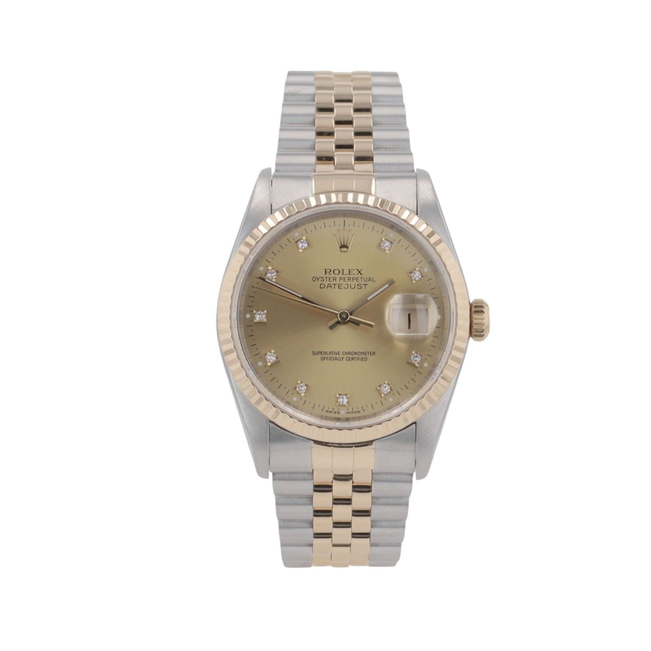 Rolex Datejust Pre Owned Watch Ref 16233