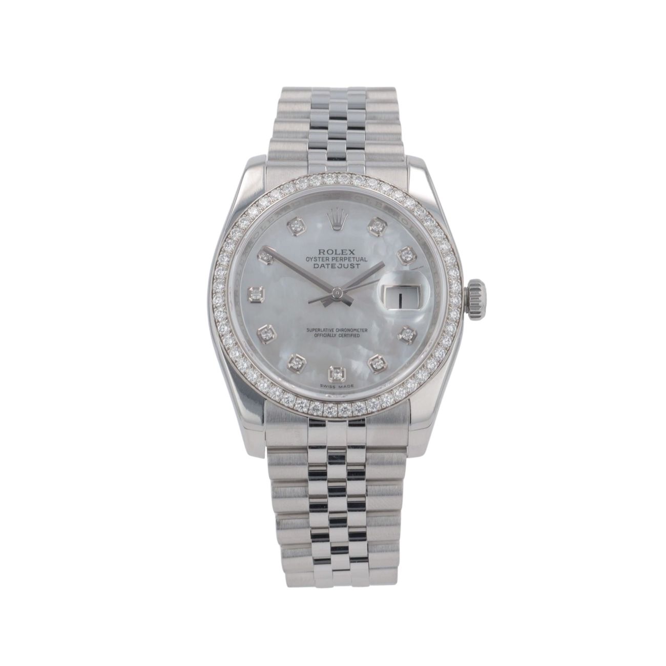 Rolex Datejust Pre Owned Watch Ref 116244