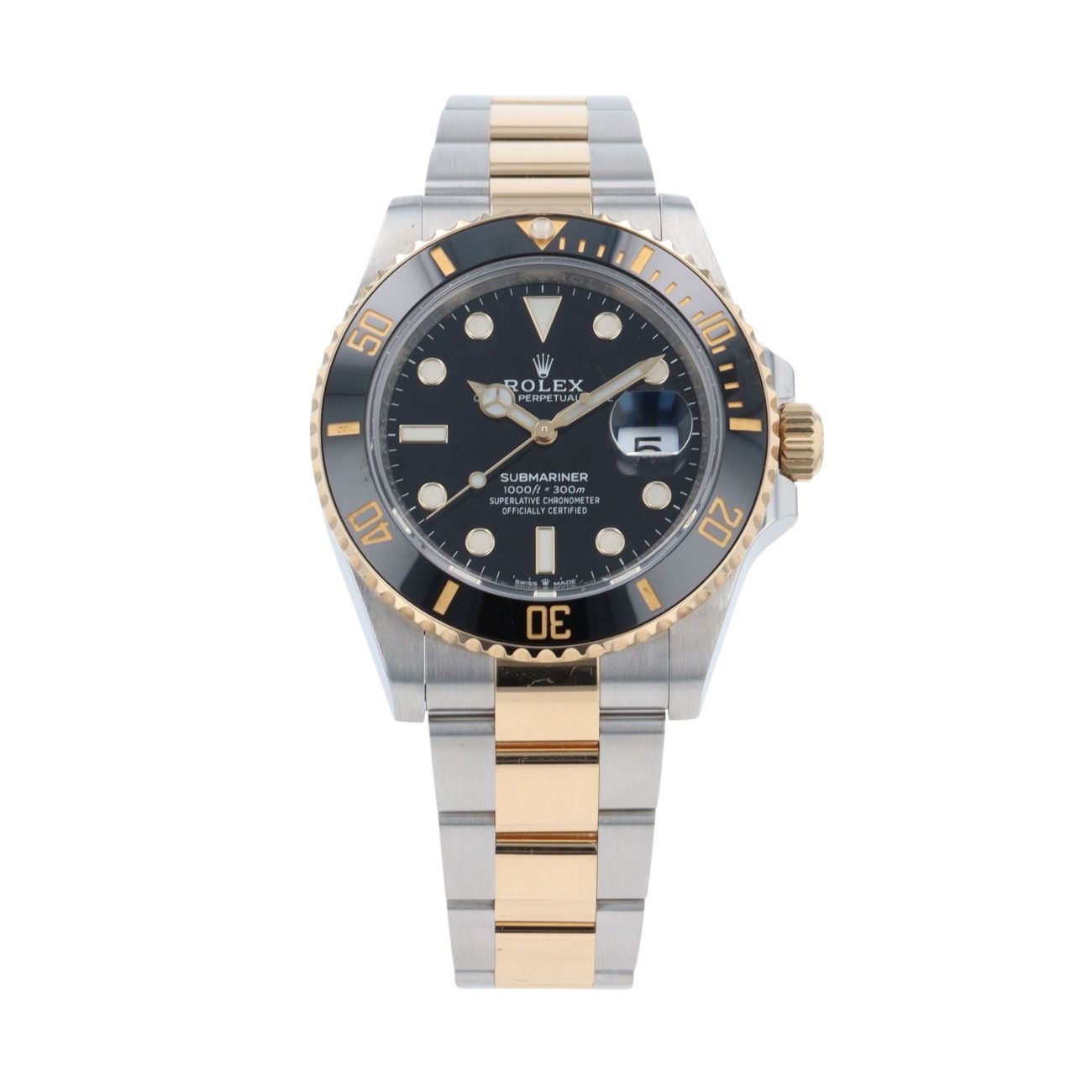 Rolex Submariner Pre Owned Watch Ref 126613LN