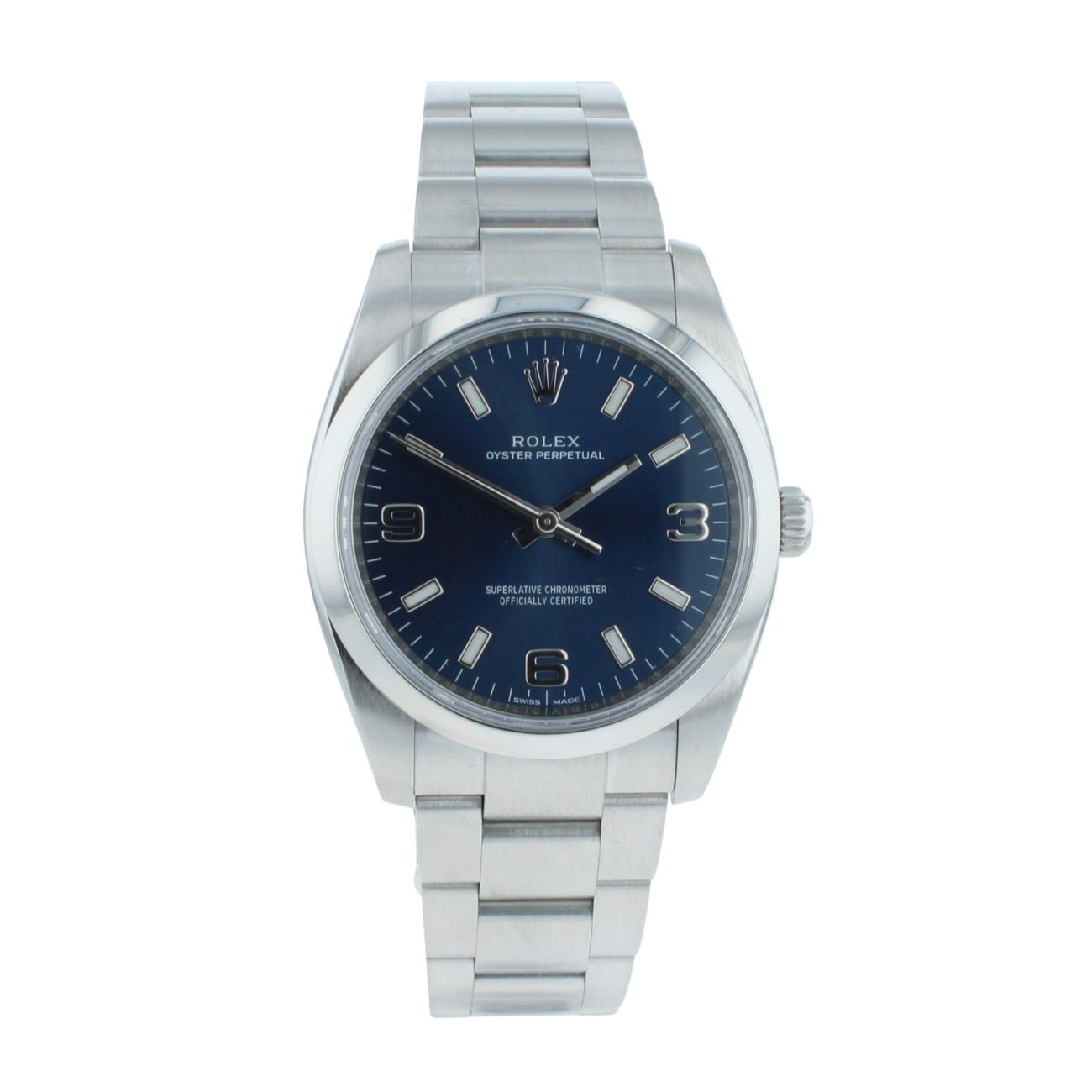 Rolex Oyster Perpetual Pre Owned Watch Ref 114200