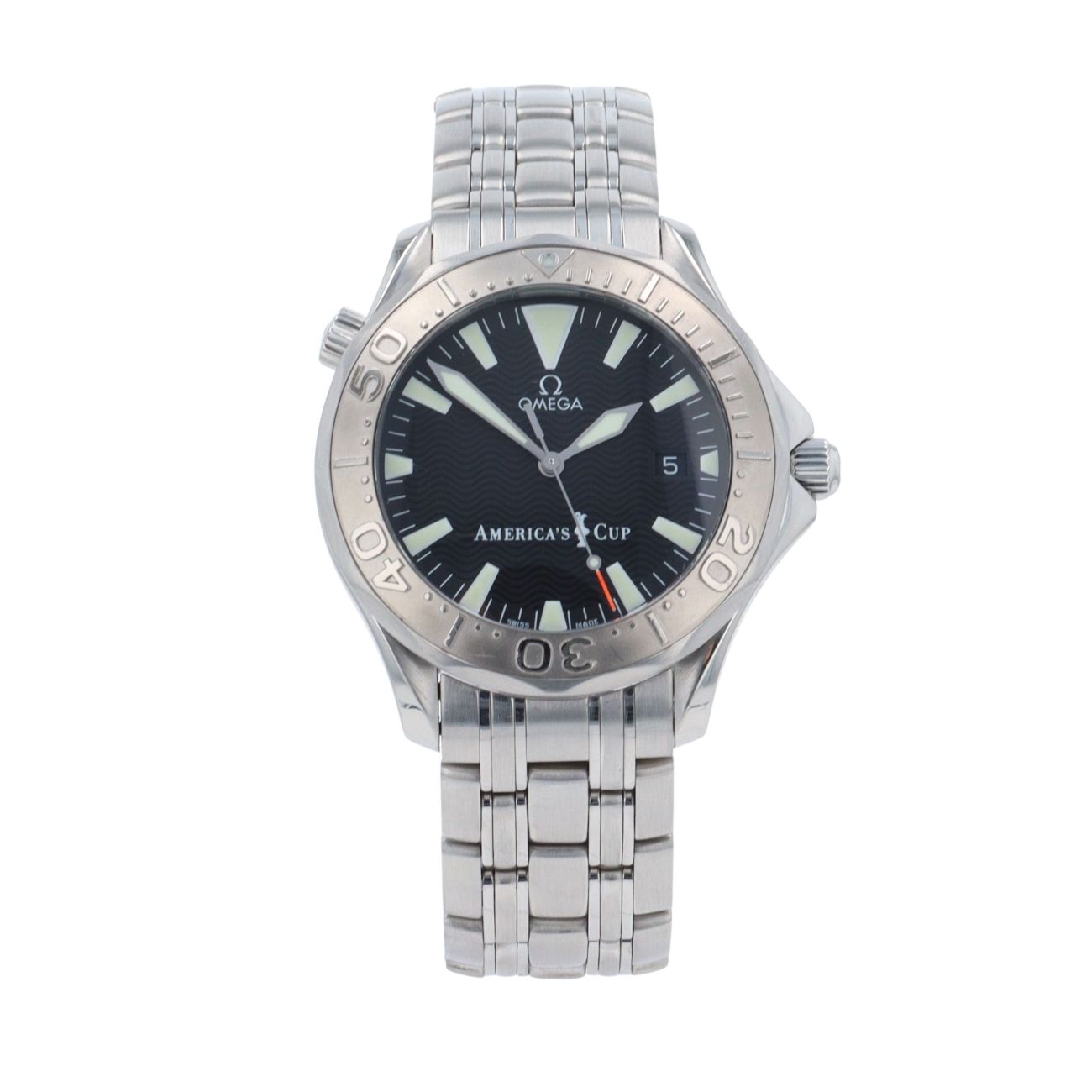 Omega Seamaster 'America's Cup' Pre Owned Watch Ref 25335000