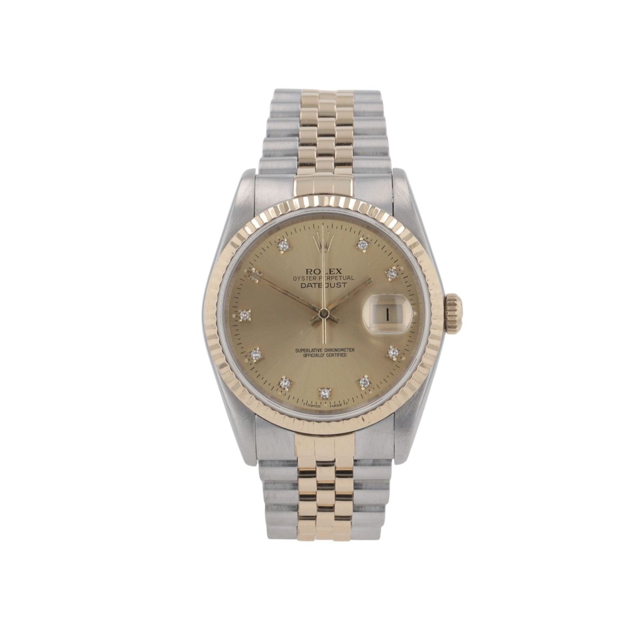 Rolex Datejust Pre Owned Watch Ref 16233