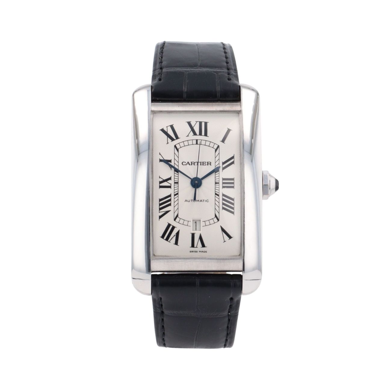Cartier Tank Americaine Pre Owned Watch Ref W2609956