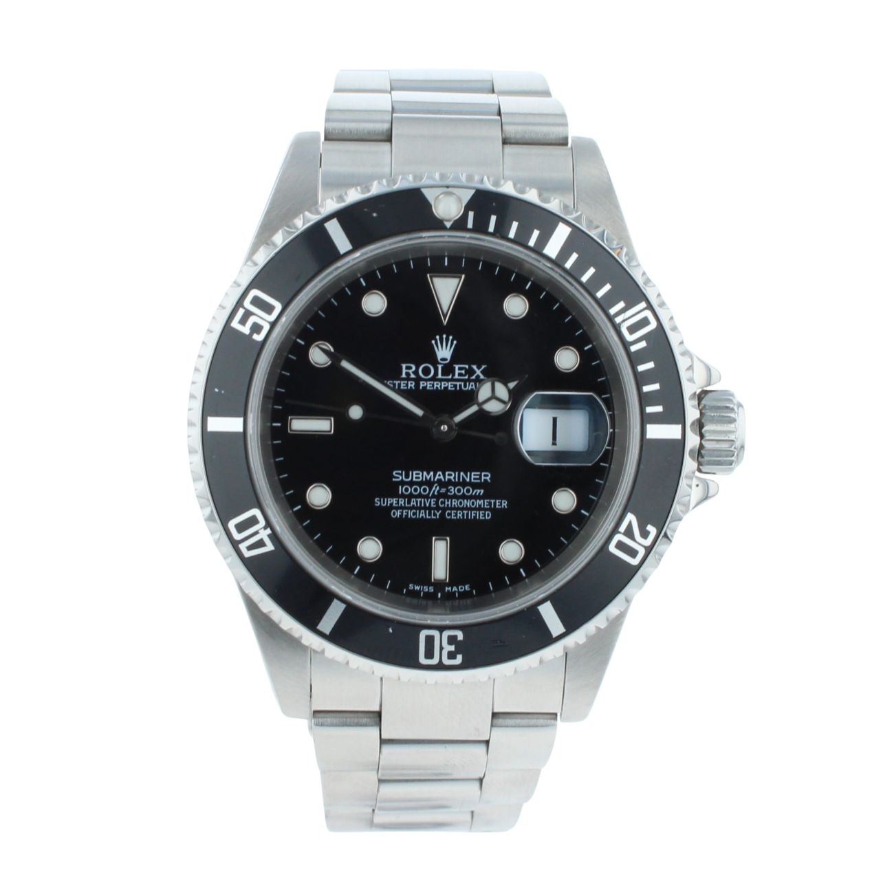 Rolex Submariner Pre Owned Watch Ref 16610