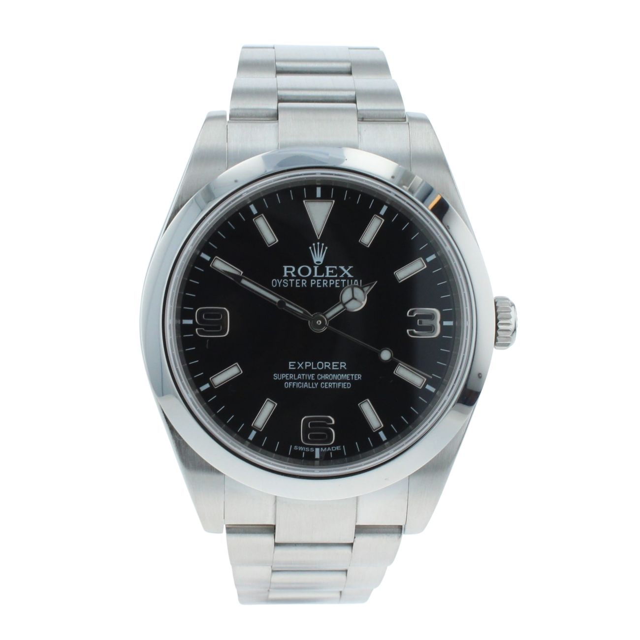Rolex Explorer Pre Owned Watch Ref 214270