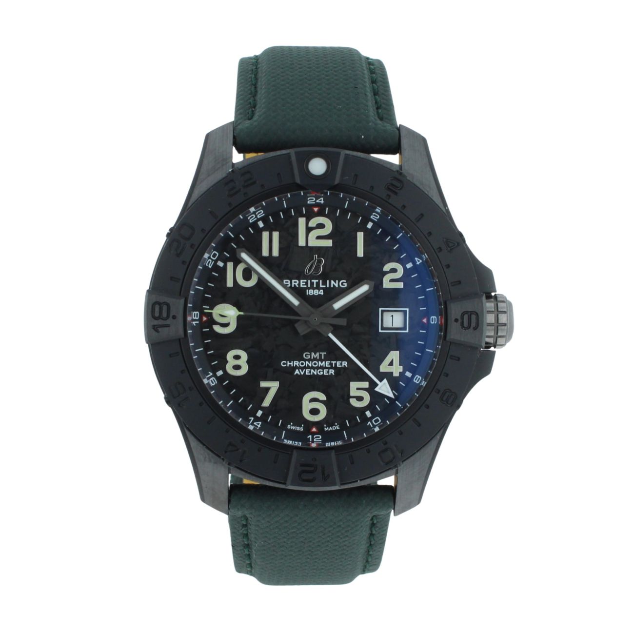 Breitling Avenger GMT Pre Owned Watch Ref S3230