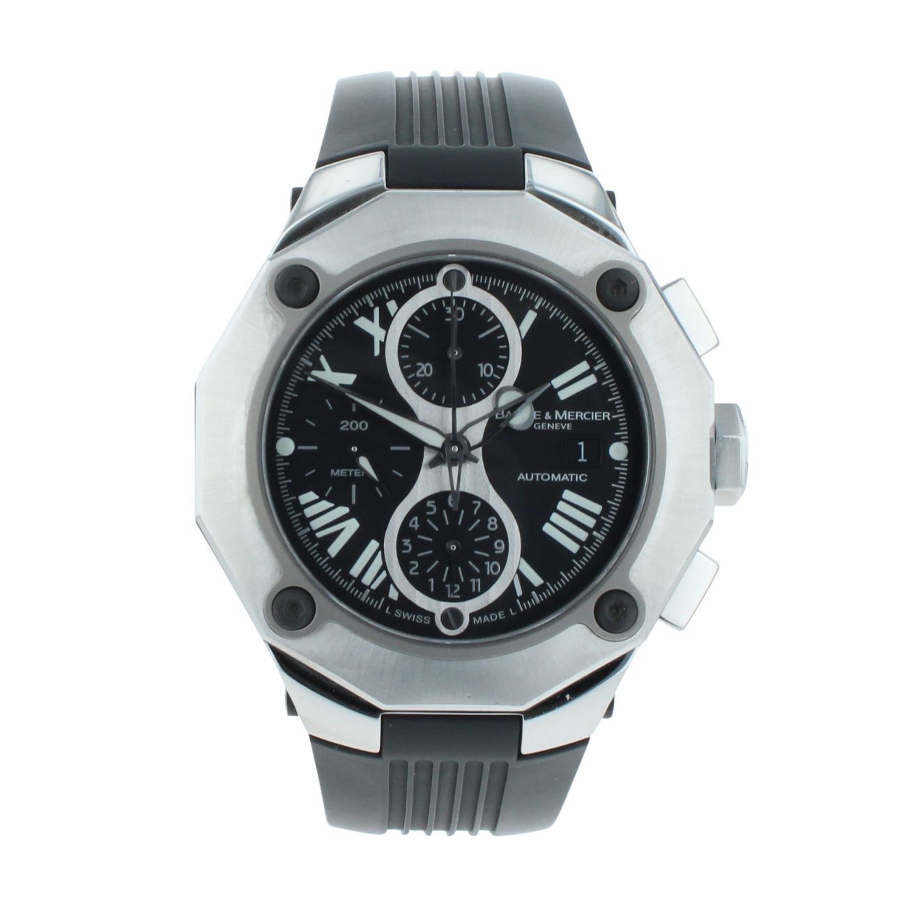 Baume & Mercier Riviera Chrono Pre Owned Watch Ref 65605