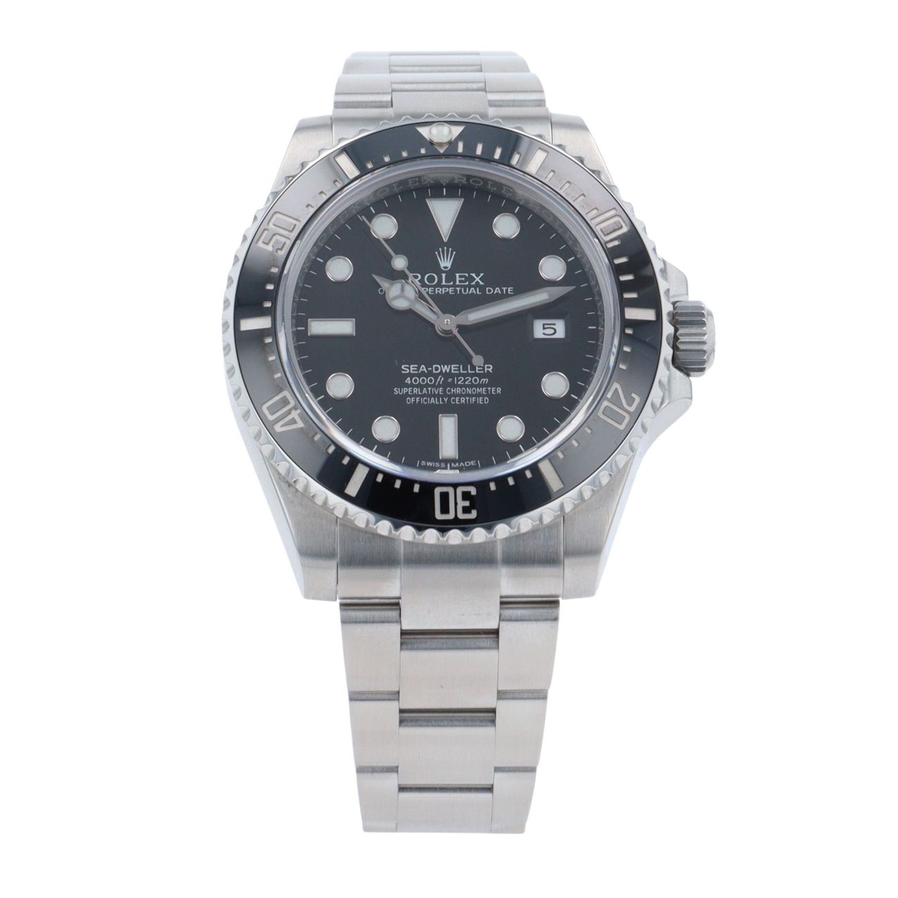 Rolex Sea Dweller Pre Owned Watch Ref 116600