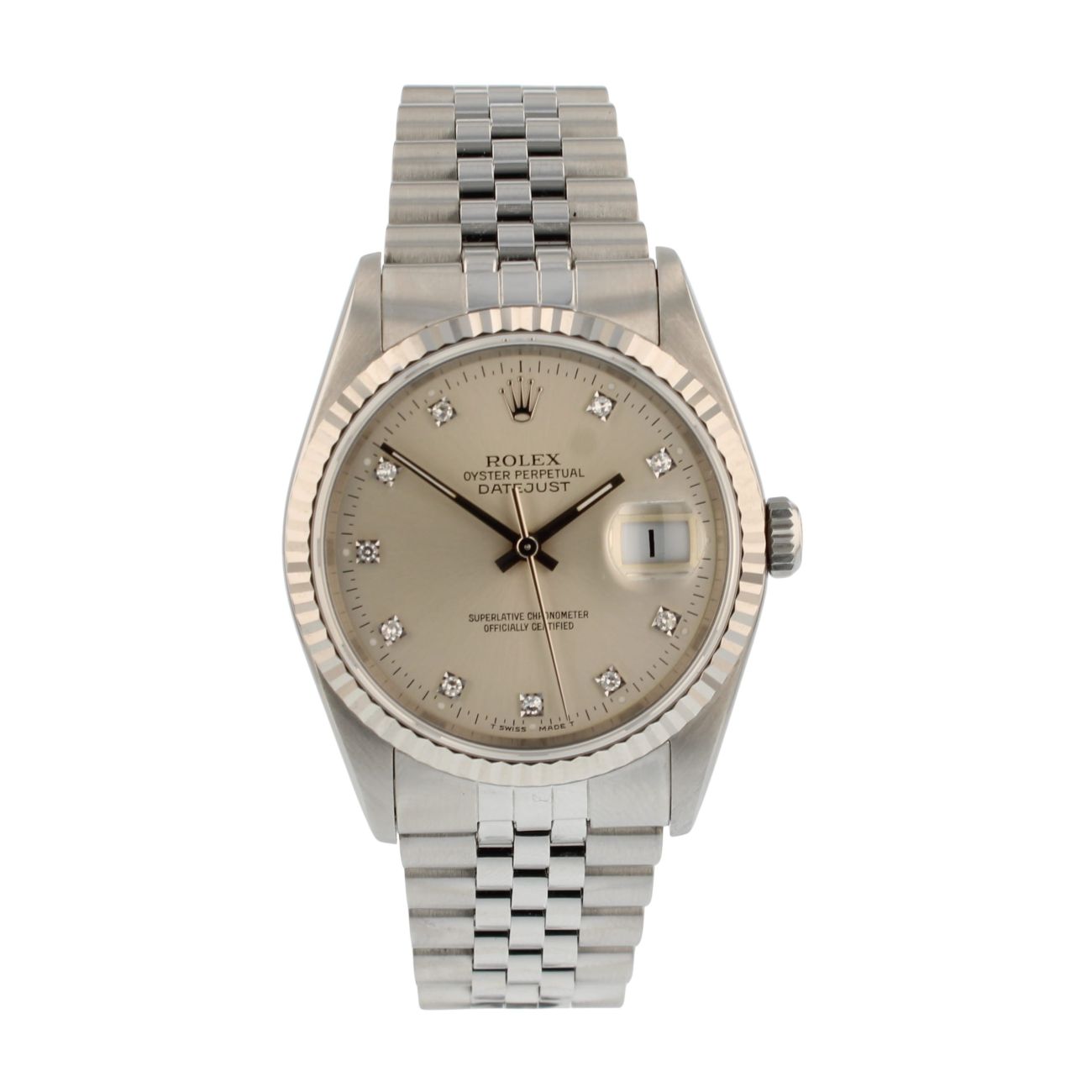 Rolex Datejust Pre Owned Watch Ref 16234