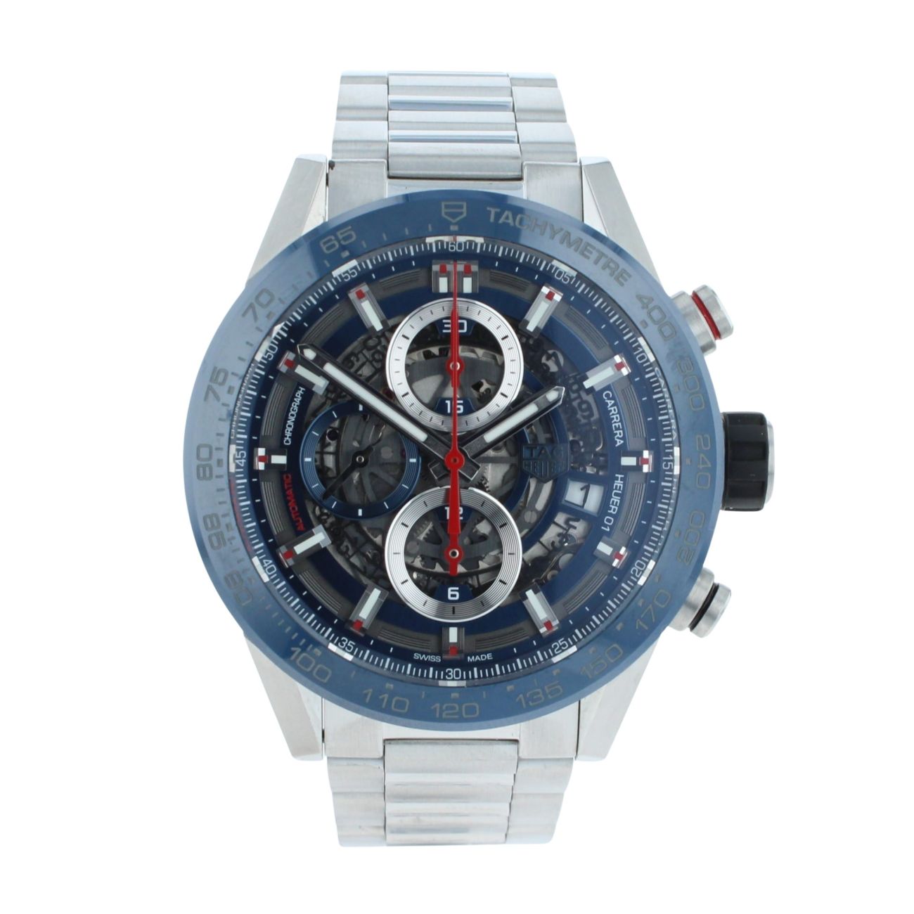 Tag Heuer Carrera Pre Owned Watch Ref CAR201T