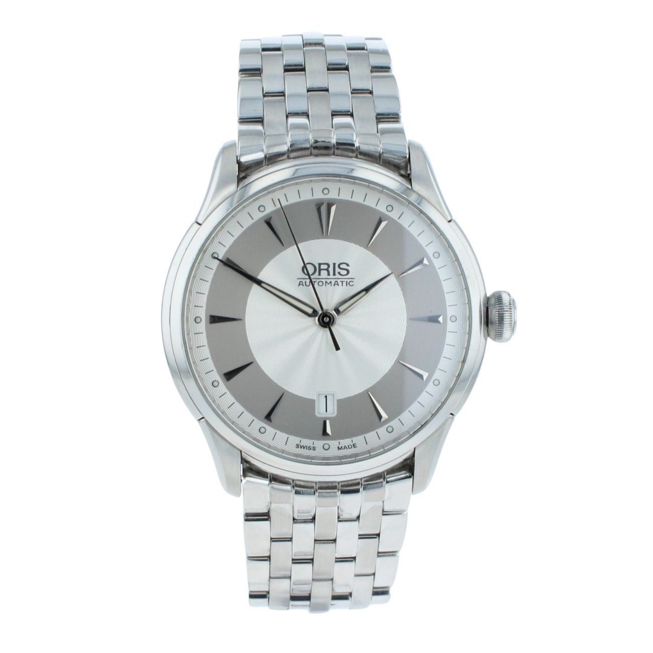 Oris Artelier Date Pre Owned Watch Ref 7591