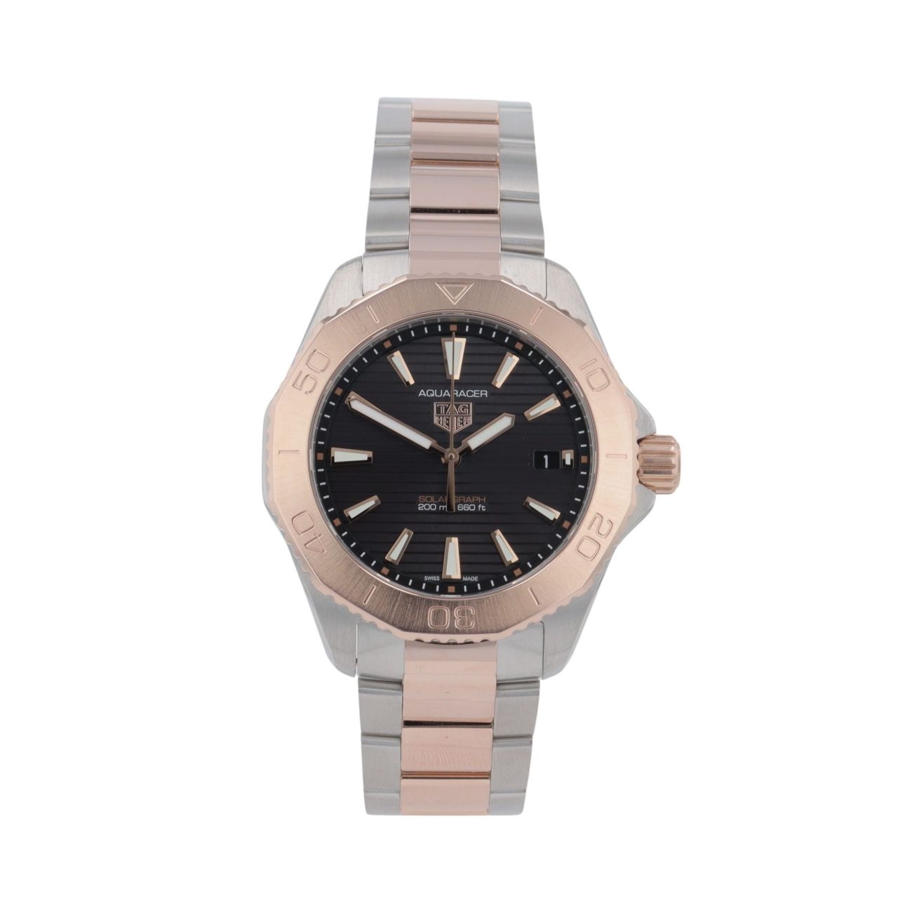 Tag Heuer Aquaracer Solograph Pre Owned Watch Ref WBP1121