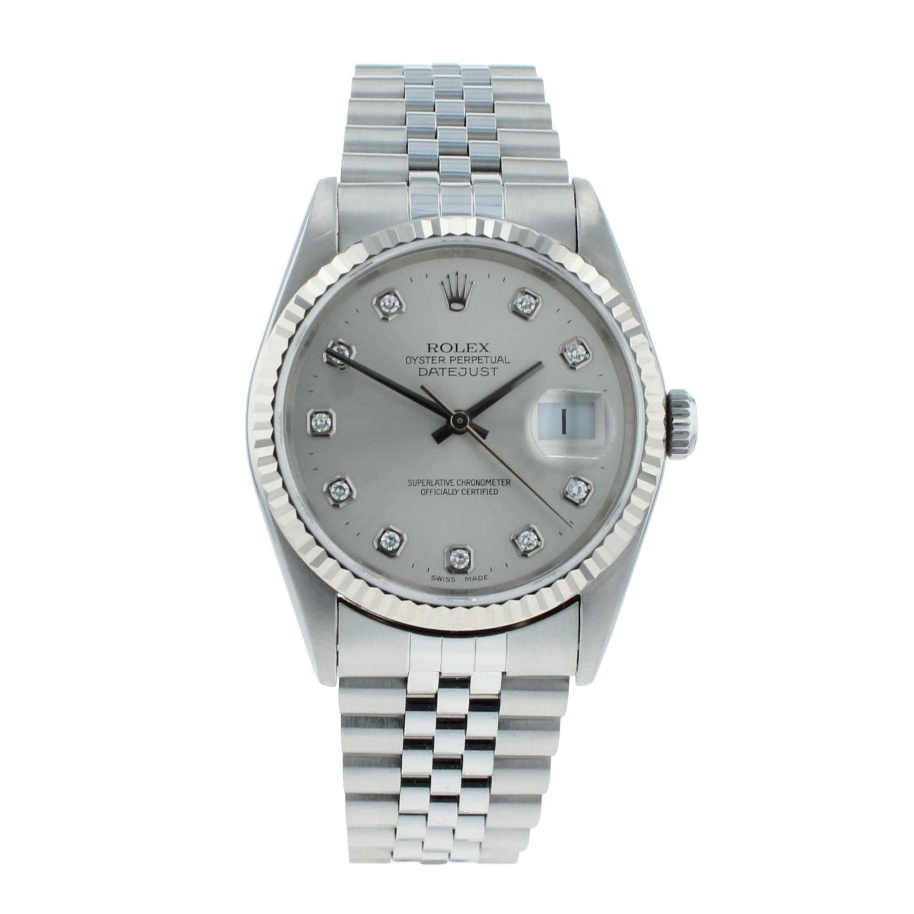 Rolex Datejust Pre Owned Watch Ref 16234
