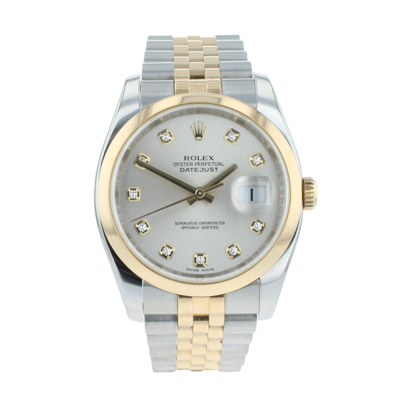 Rolex Datejust Pre Owned Watch Ref 116203