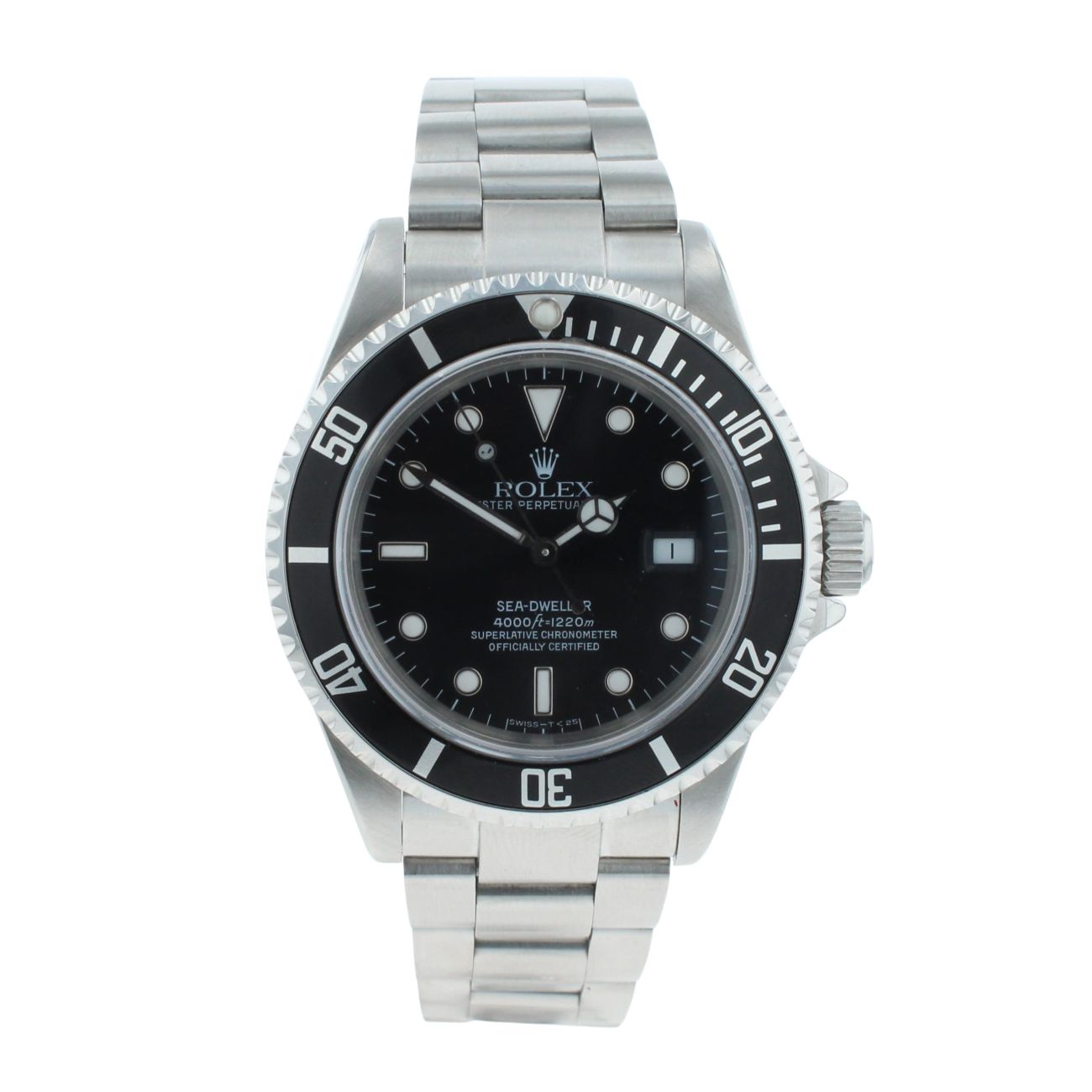 Rolex Sea Dweller Pre Owned Watch Ref 16600