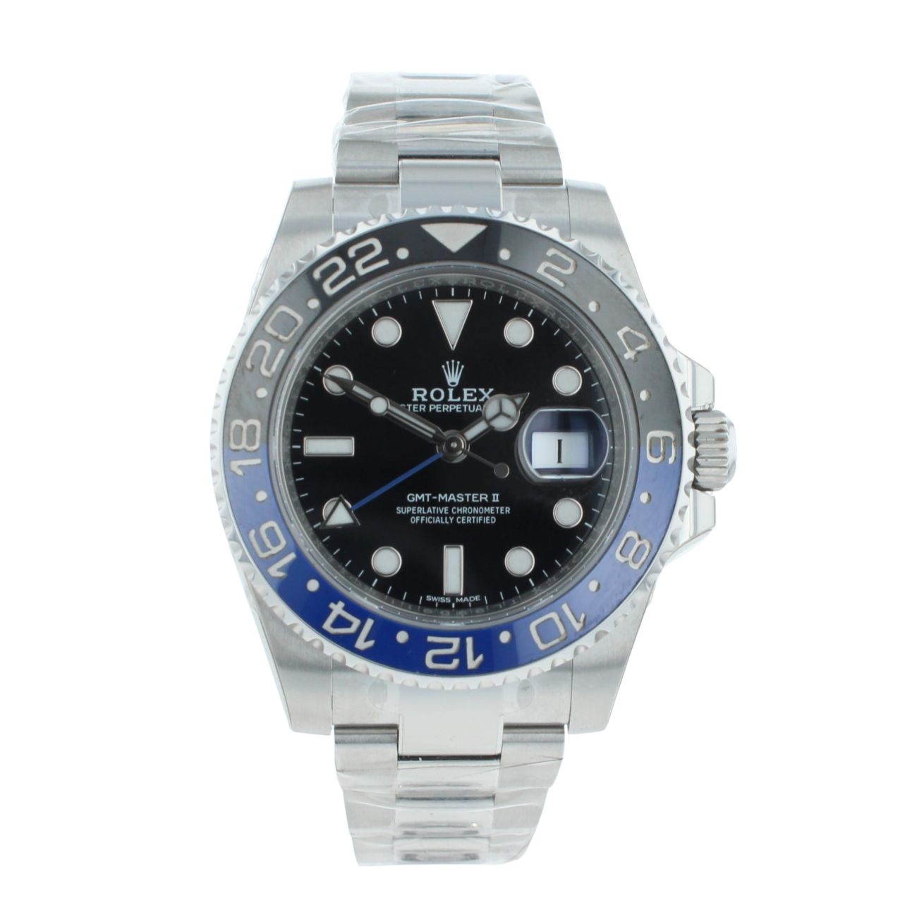 Rolex GMT Master II 'Batman' Pre Owned Watch Ref 116710BLNR
