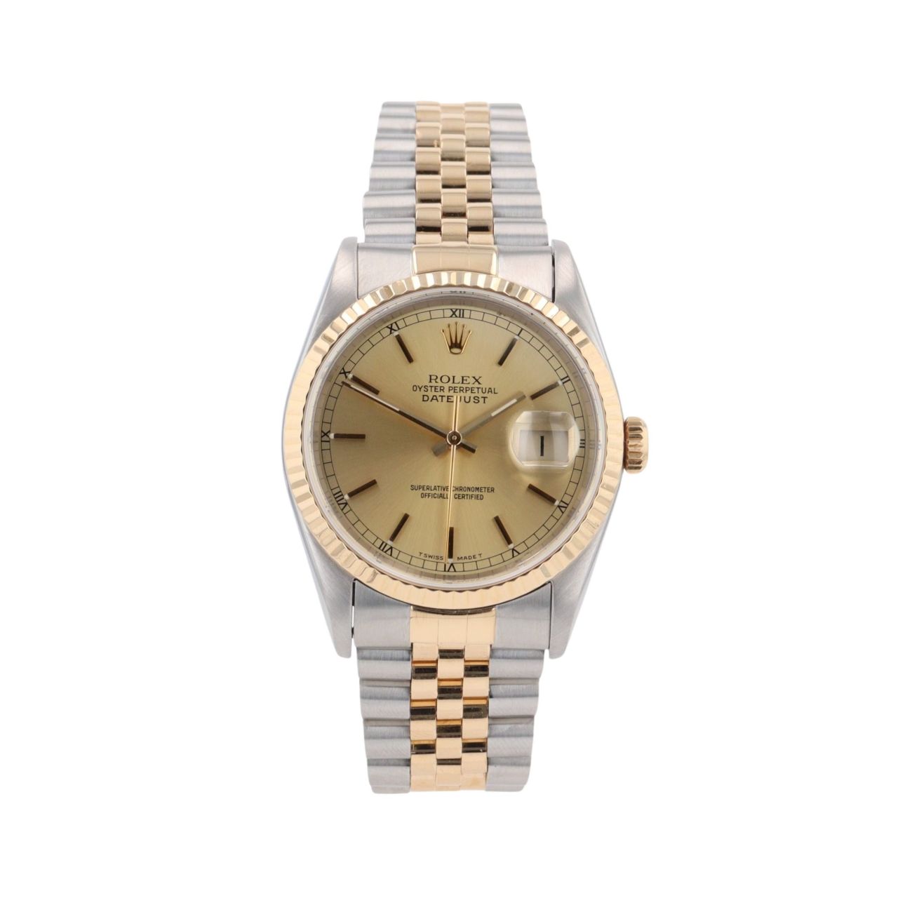 Rolex Datejust Pre Owed Watch Ref 16233