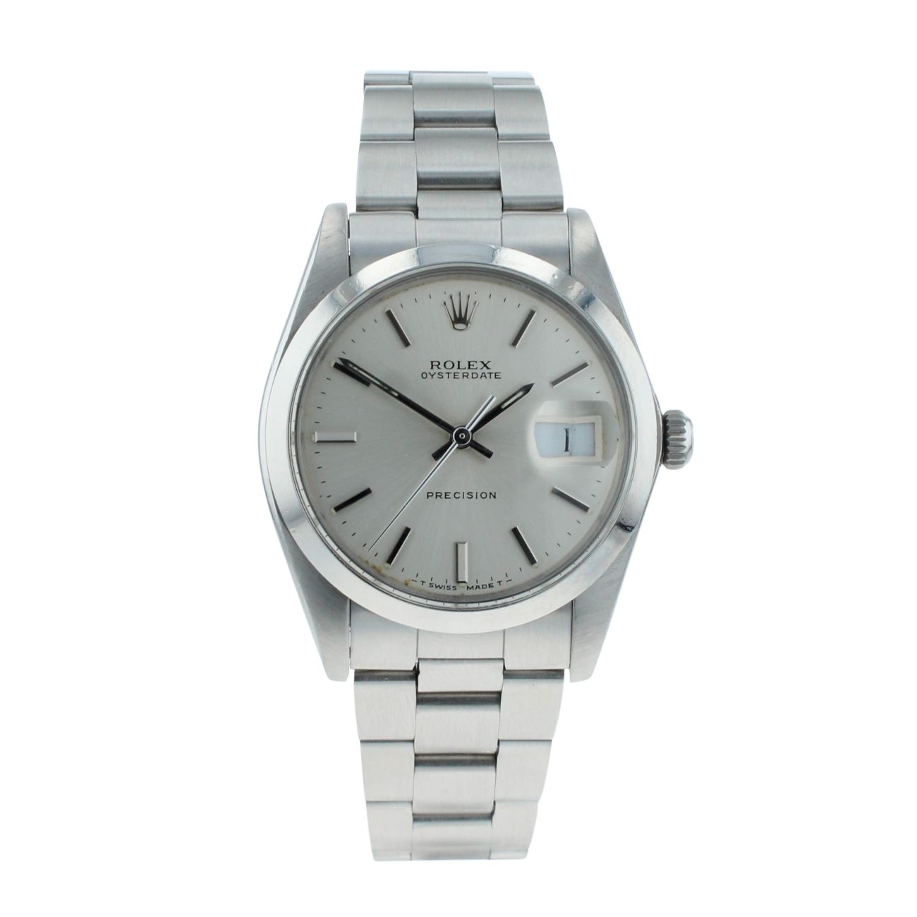 Rolex Oysterdate Pre Owned Watch Ref 6694