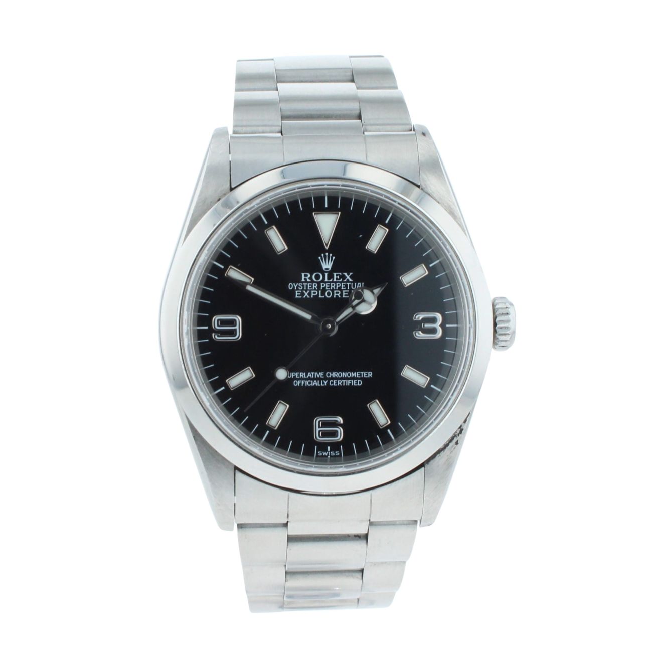 Rolex Explorer Pre Owned Watch Ref 14270