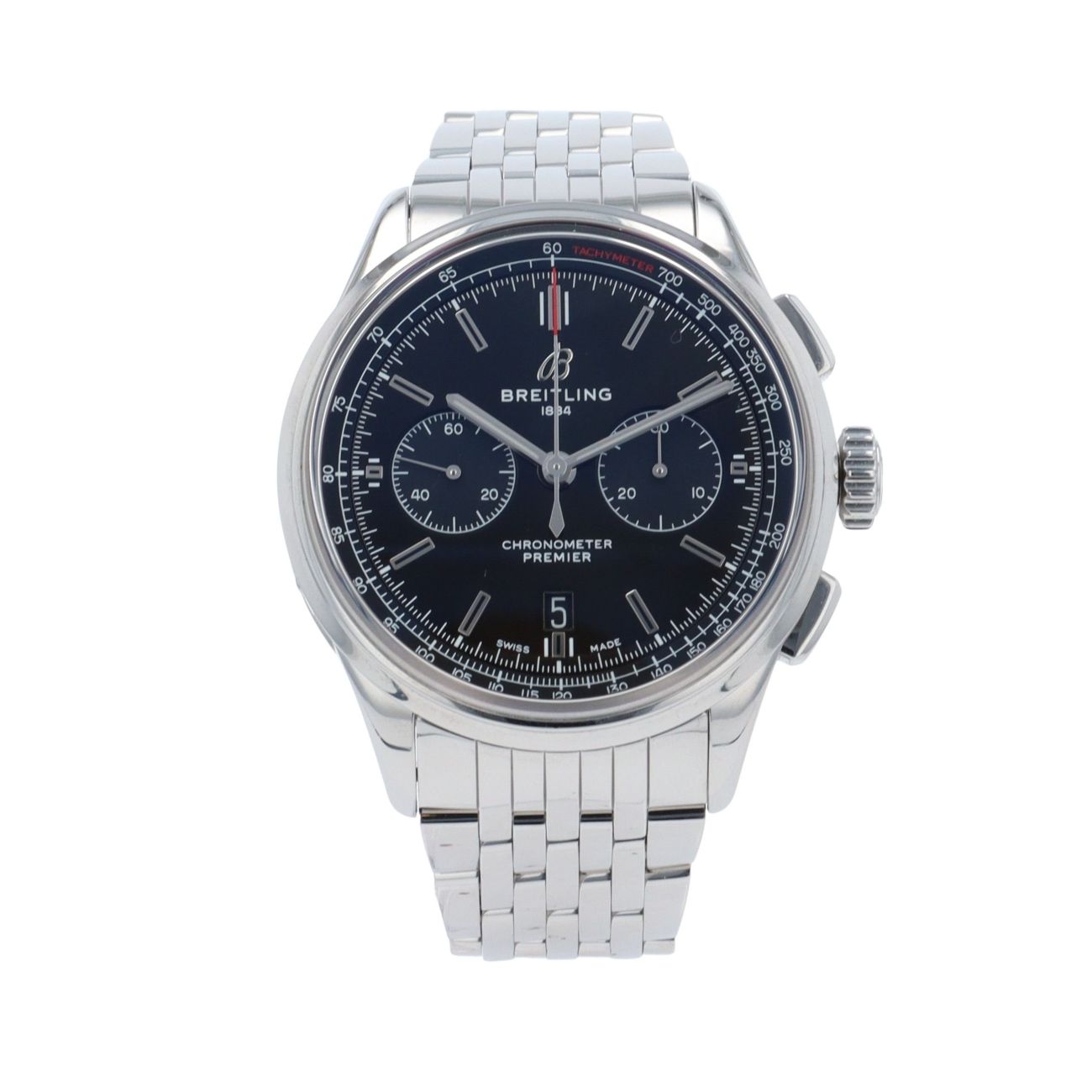 Breitling Premier Pre Owned Watch Ref AB0118