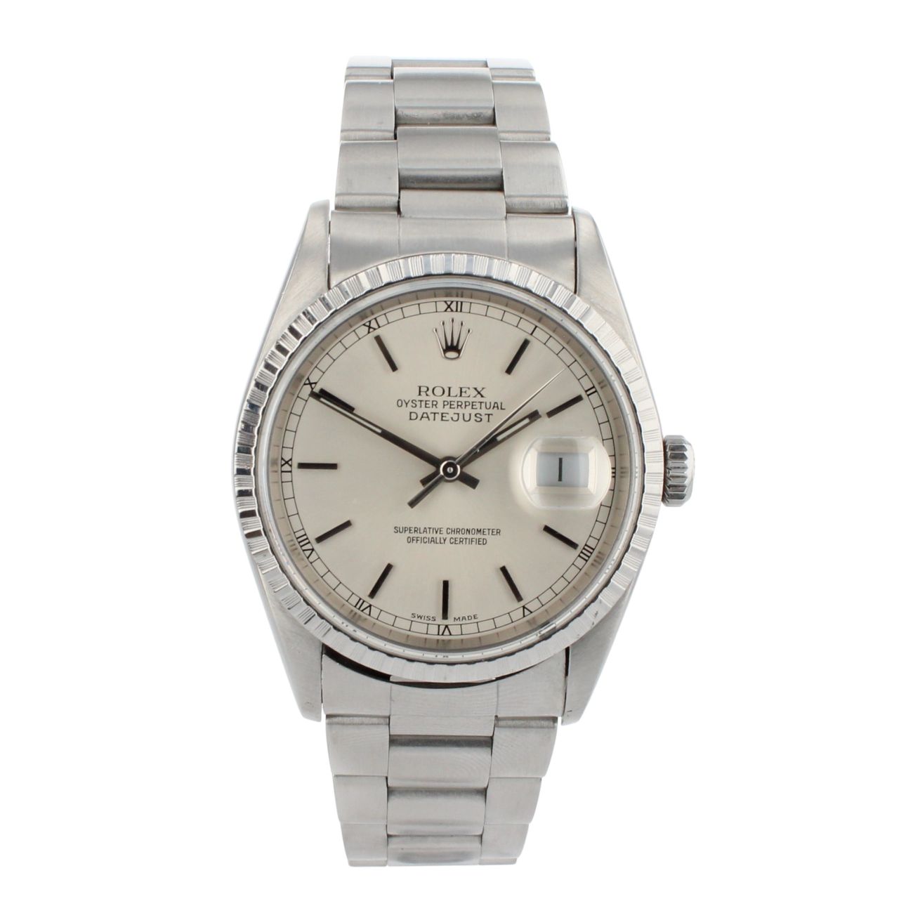 Rolex Datejust Pre Owned Watch Ref 16220
