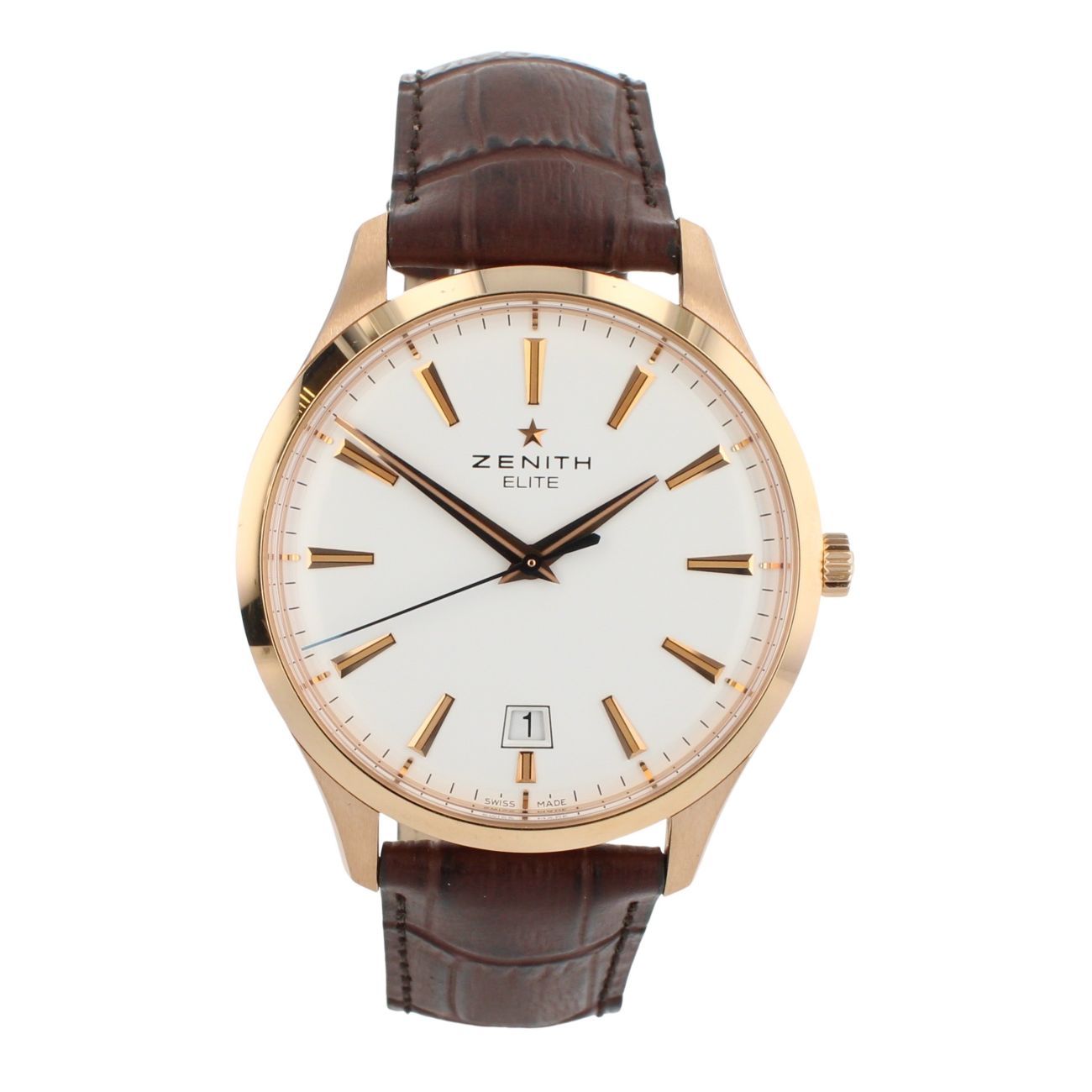 Zenith Elite Captain Central Second Pre Owned Watch Ref 18.2020.670/11.C498